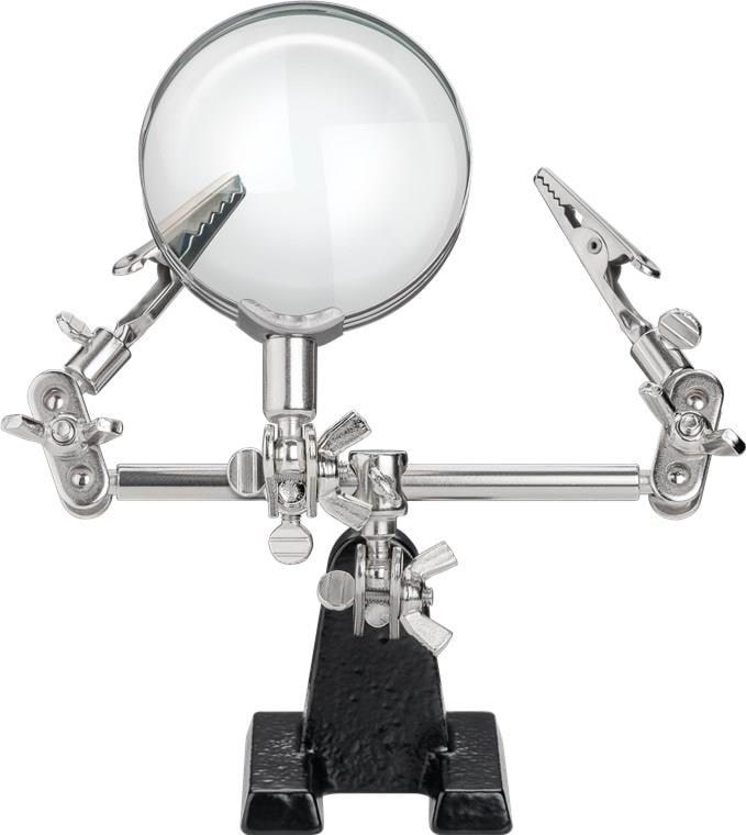 Nighthawk Third Hand’ Soldering Support With Magnifier - Strom Und Gasloeten