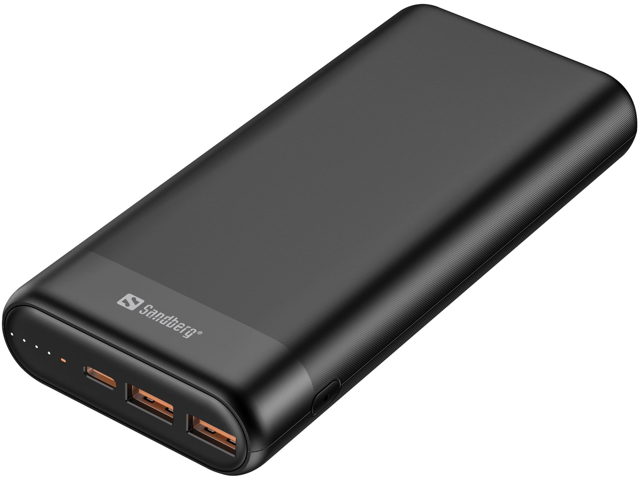 Sandberg Powerbank 20000 Pd65w+2xqc3.0 - 20000 Mah - Powerbank Akku
