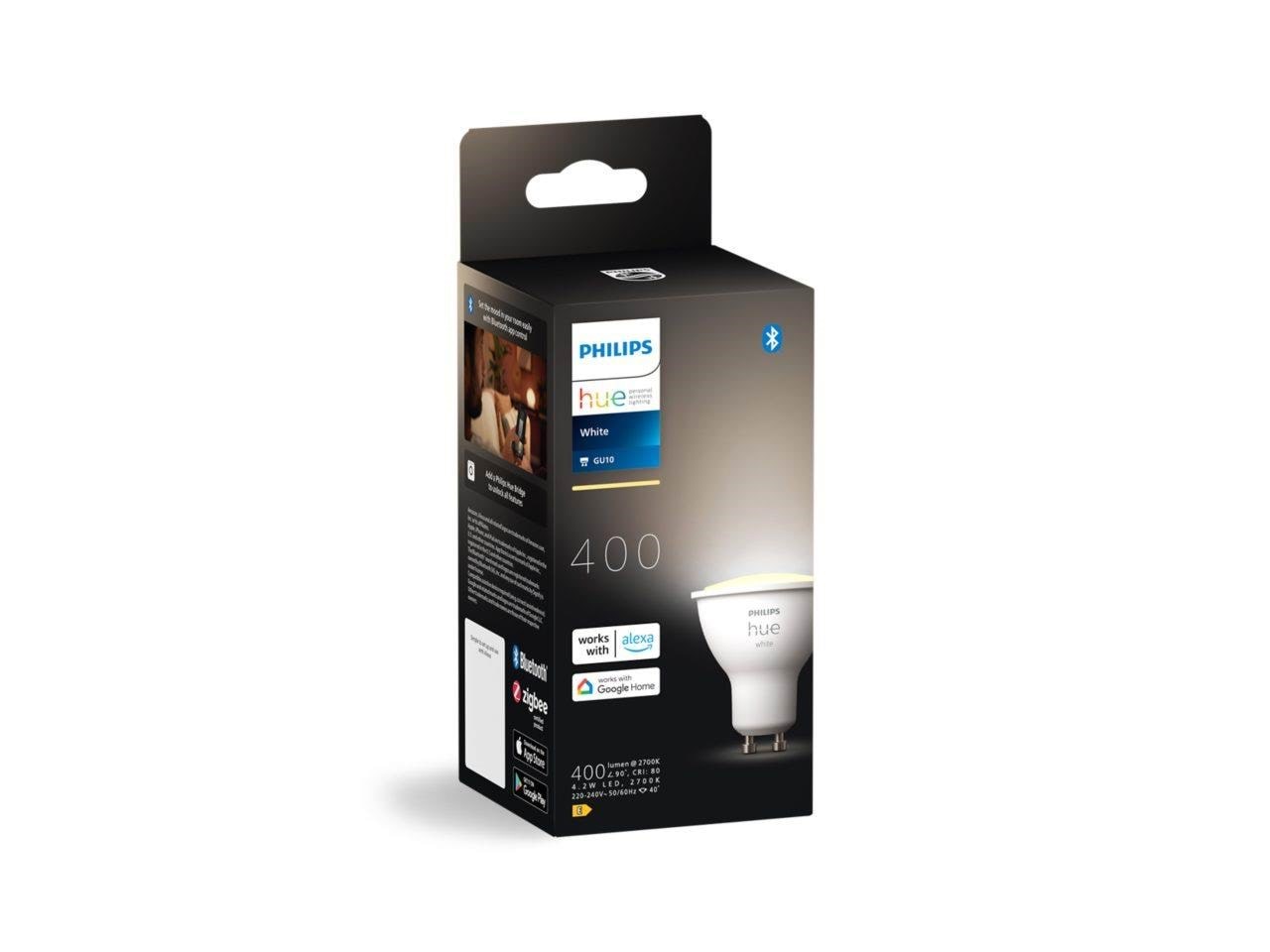 Philips Hue White Gu10 Spotlight - 1-pack - Smart Home 929003666901