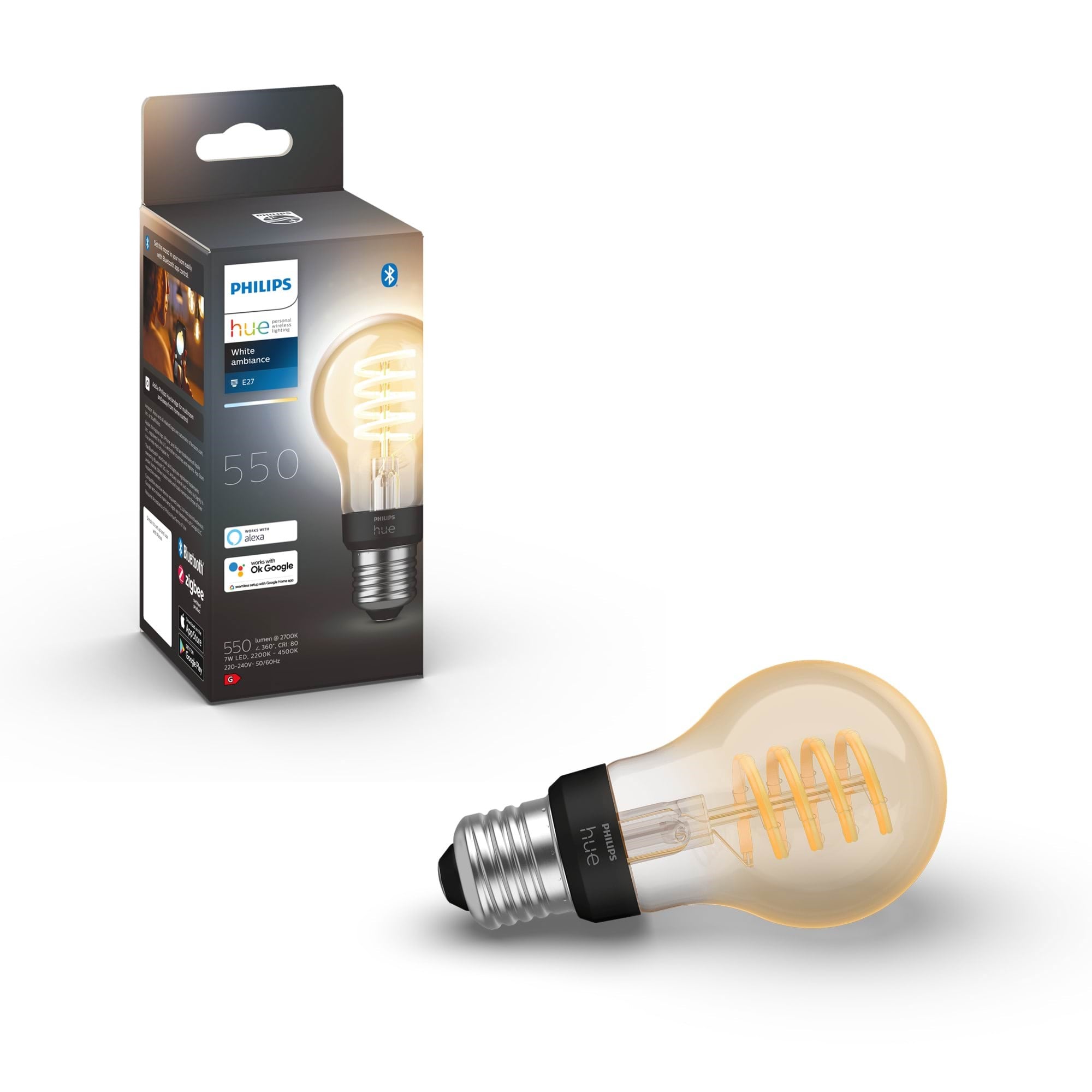 Philips Hue A60 E27 Standard-glühfaden - Smart Home