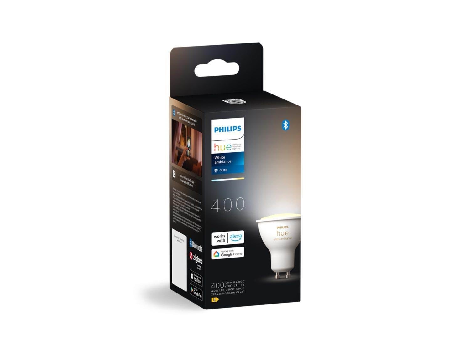 Philips Hue White Ambiance Gu10 Spotlight - 1-pack - Smart Home