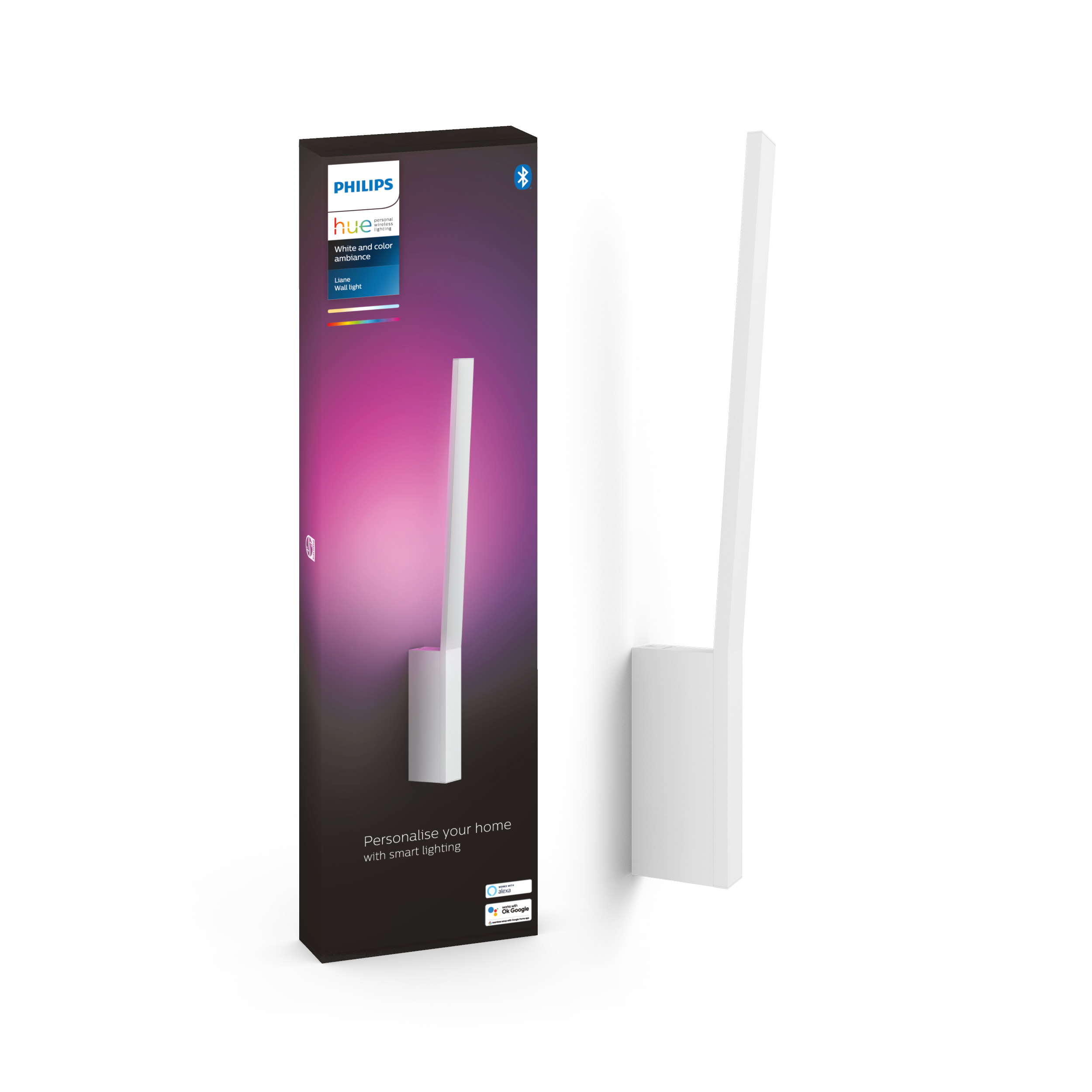 Philips Hue Liane Wall Light - White - Smart Home 929003053201