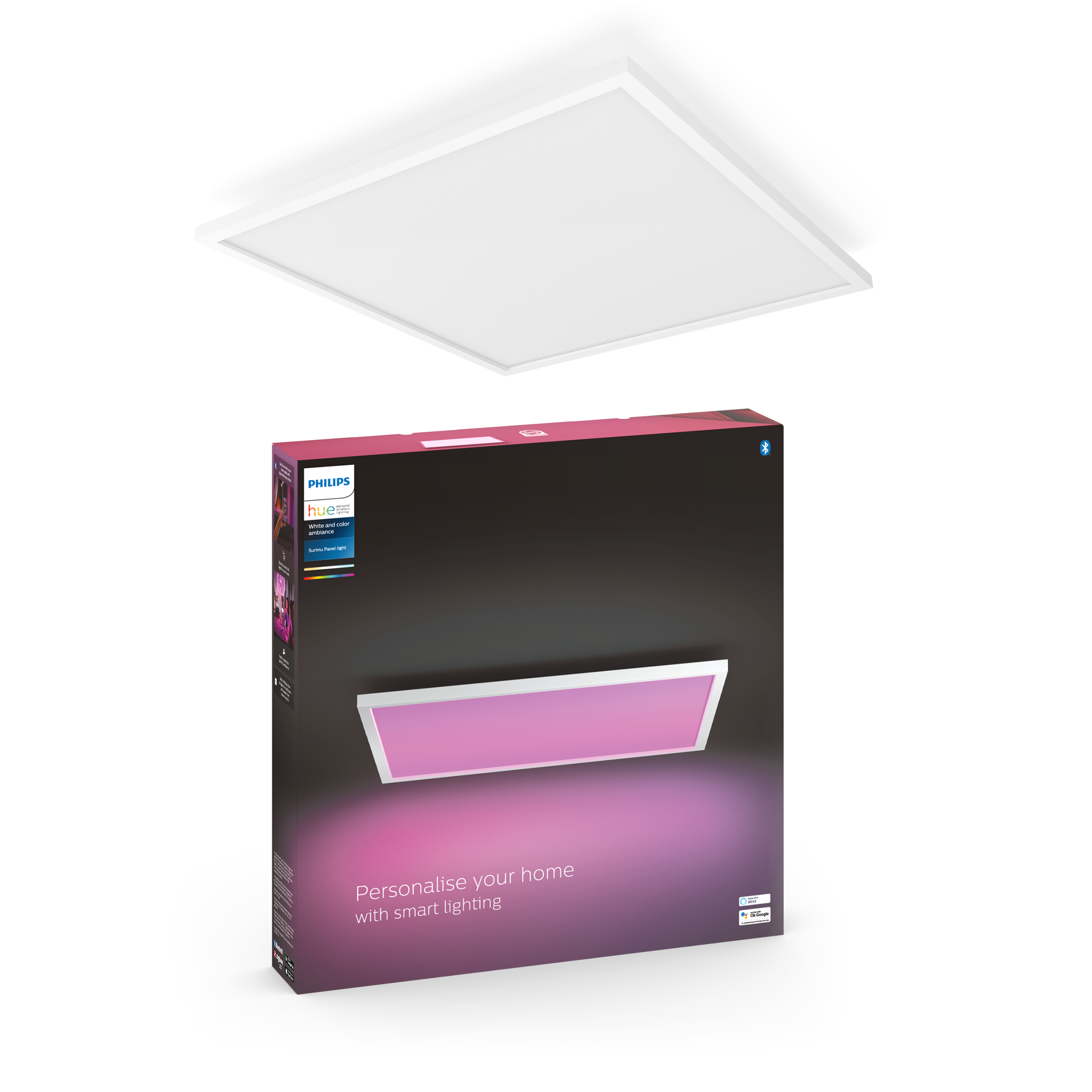Philips Hue Surimu Quadratisches Panel - Weiß - Smart Home 929002966401