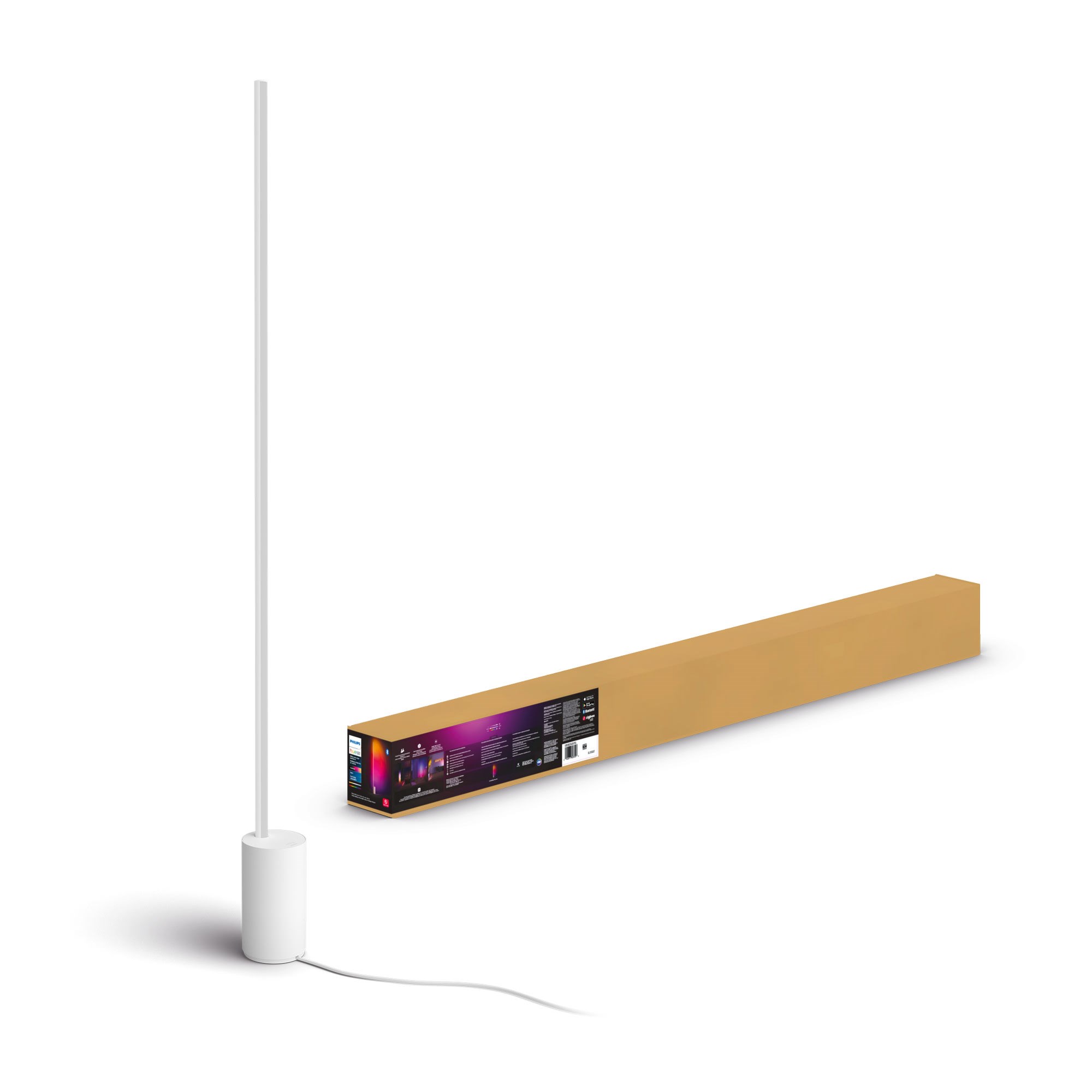 Philips Hue Gradient Signe Stehleuchte (Weiß) - White & Color Ambiance - Smart Home 915005987101