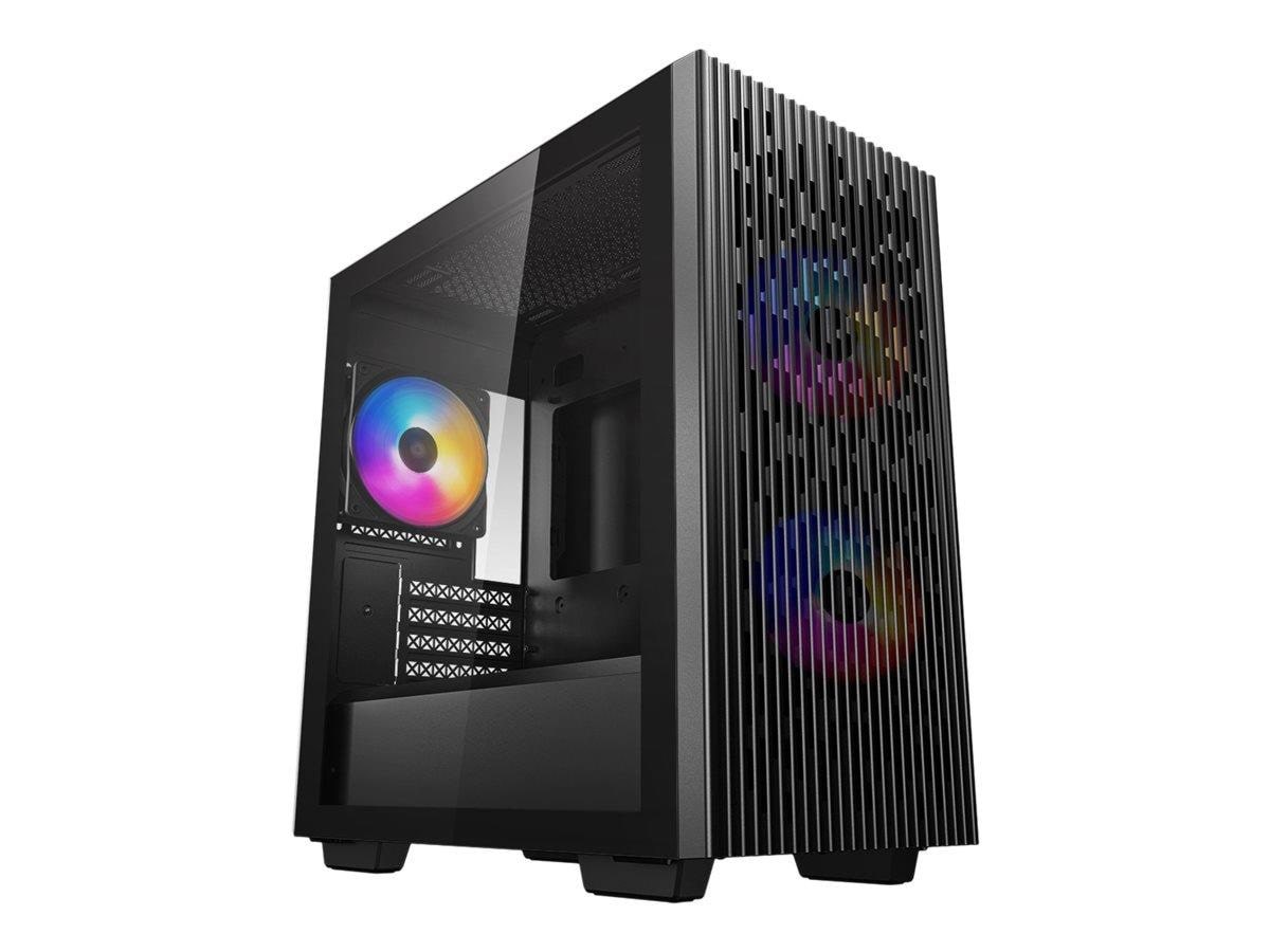 Deepcool Matrexx 40 3fs - Gehäuse - Miditower - Schwarz - Gehaeuse Dp-matx-matrexx40-3fs
