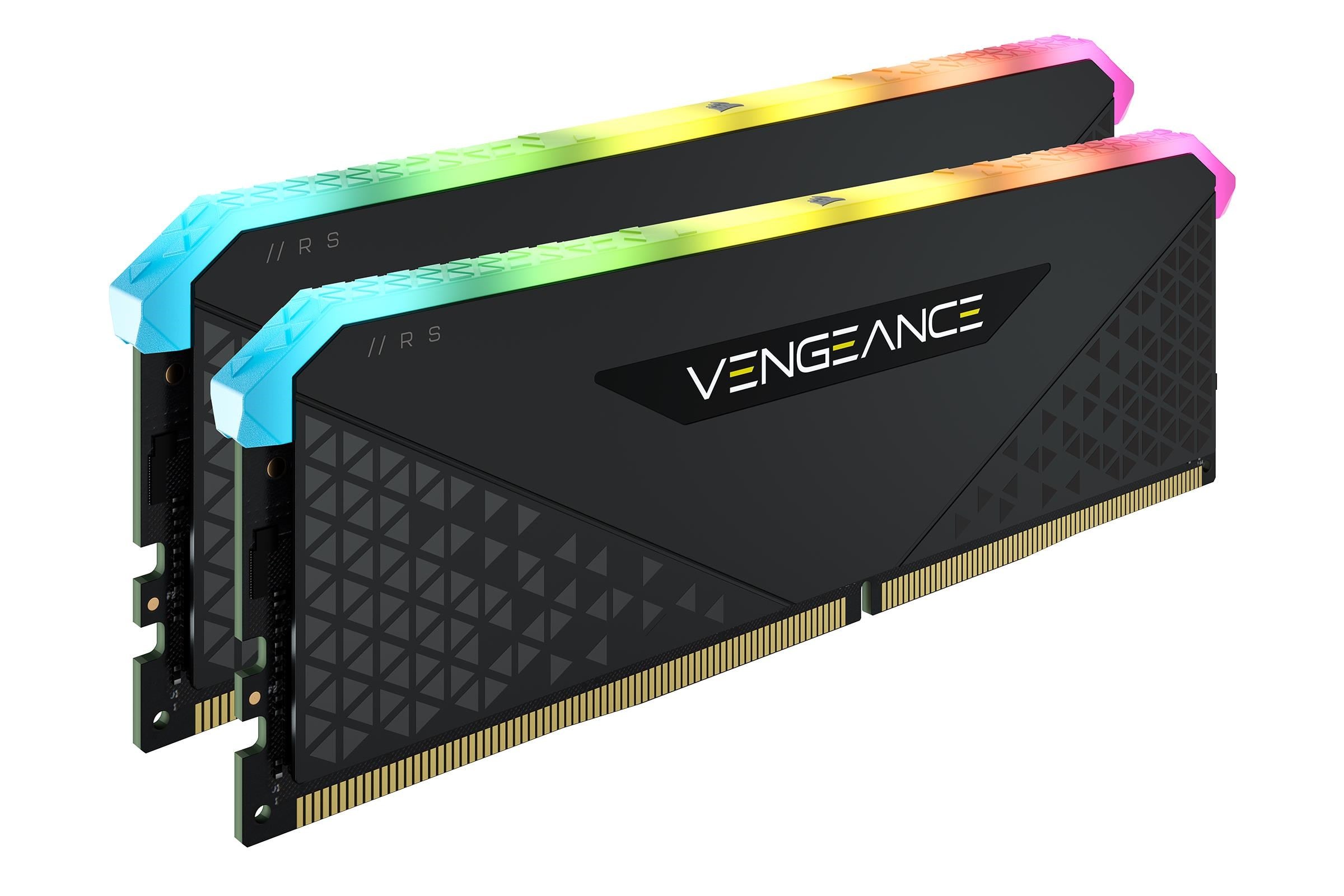 Corsair Vengeance Rgb RS Ddr4-3200 - 16gb - Cl16 - Dual Channel (2 Pcs) - Amd Optimized - Schwarz Mit Rgb - Ram Cmg16gx4m2e3200c16