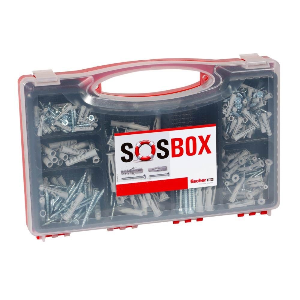 Fischer Sos-box Plug S + FU + Screws - Naegel Schrauben