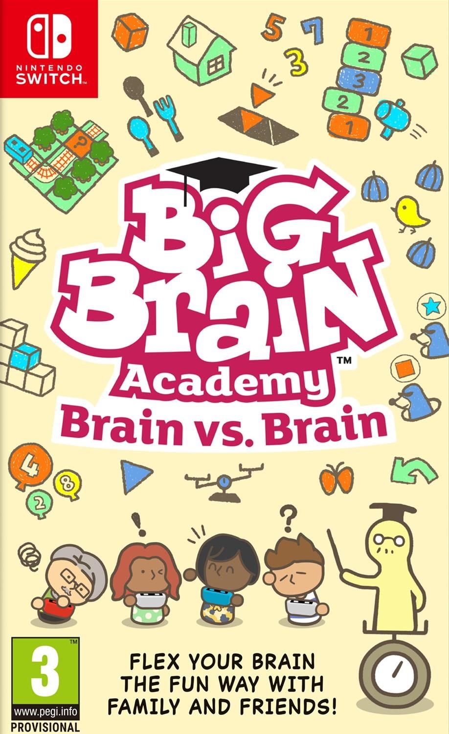 Big Brain Academy: Brain vs. Brain - Nintendo Switch - Puzzle - Pegi 3 - Spiele 0045496429249