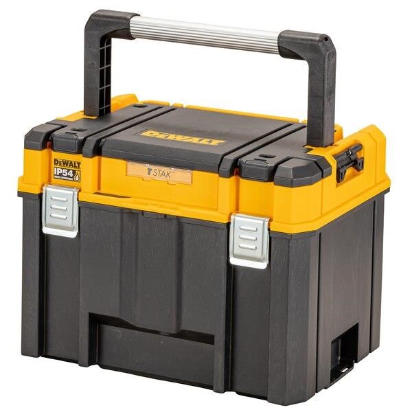 Dewalt Tstak Ip54 Organiser Top Deep Box - Werkzeugkisten Aufbewahrungssysteme Dwst83343-1