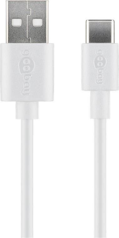 Pro Usb-a Usb-c - 3m - Usb 2.0 - Weiß - Usb Kabel Pusb2.0-ac-wht-3m