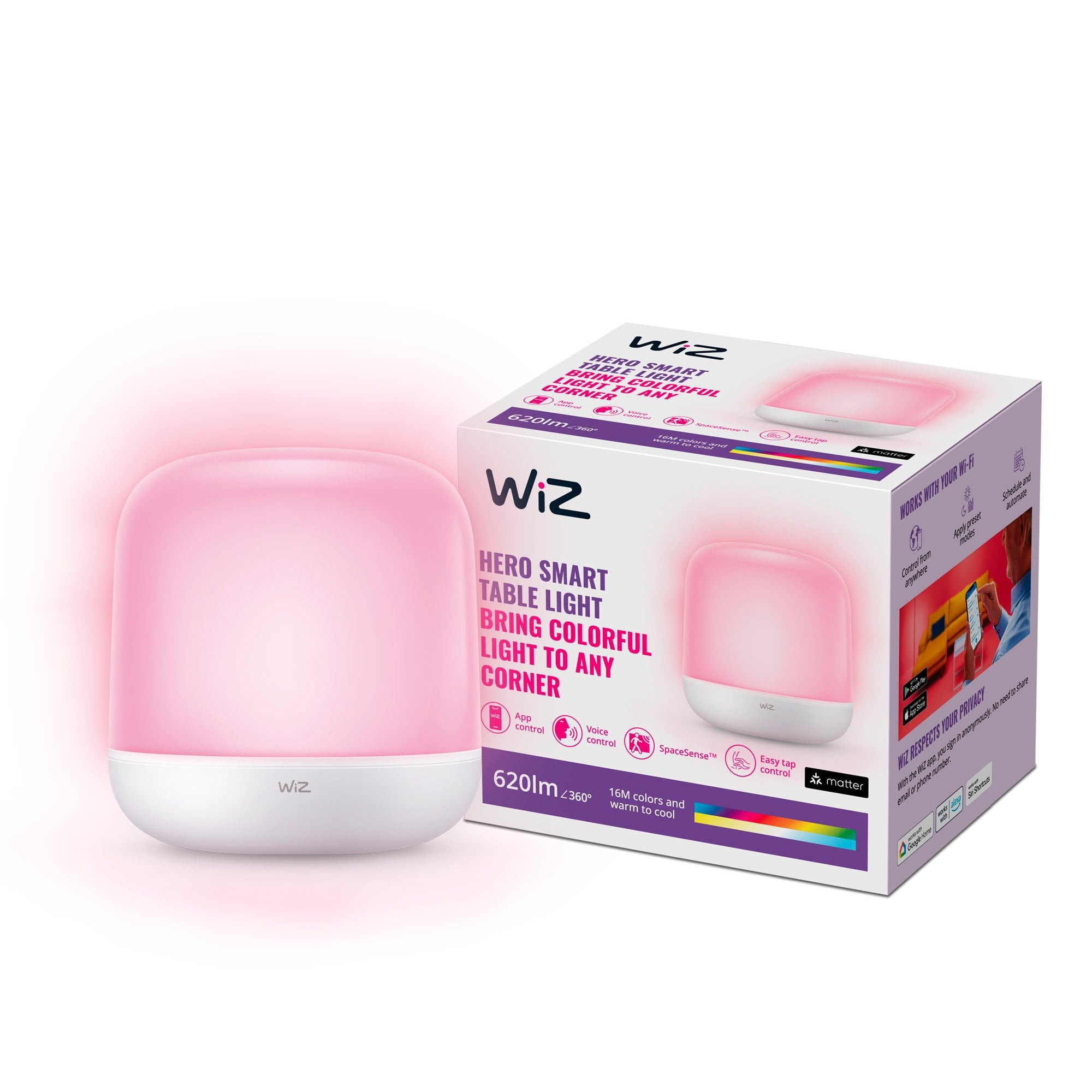 Wiz Hero Tischlampe - Smart Home