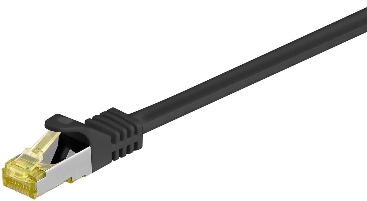 Pro Lan Cat 6A S/ftp - Schwarz - 1m - Netzwerk Kabel 4040849915994