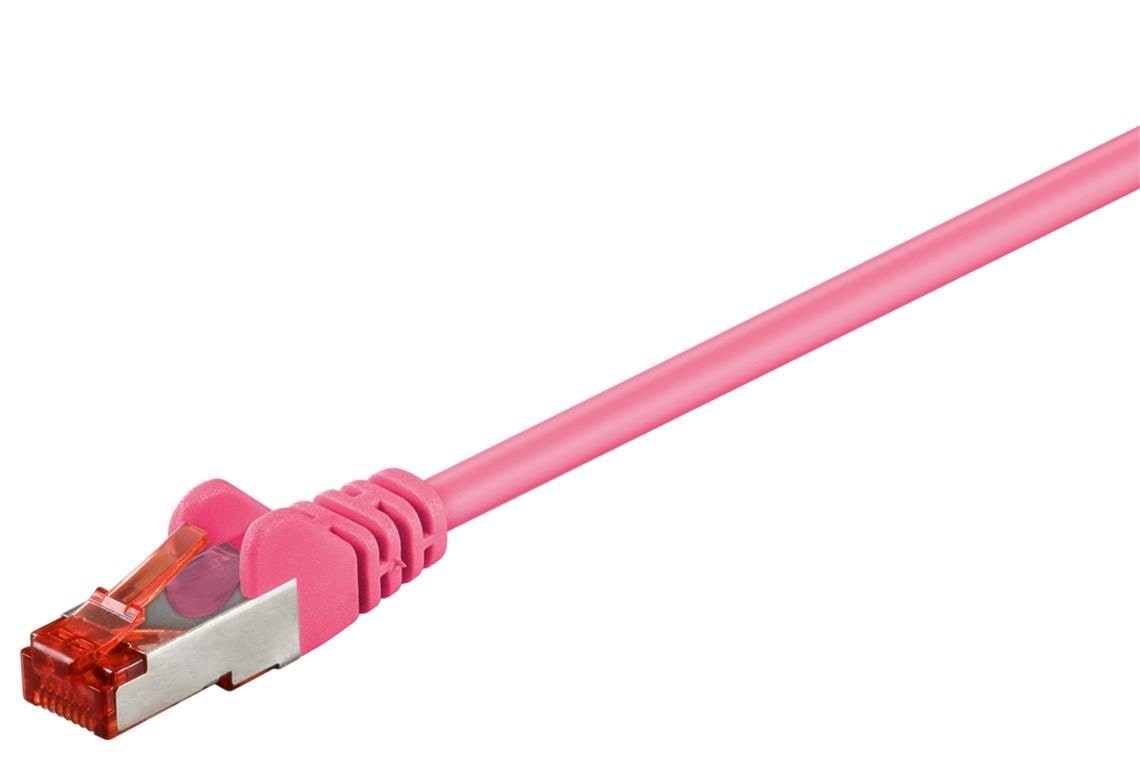 Pro Lan Cat 6 S/ftp - Rosa - 0.5m - Netzwerk Kabel 4040849954658