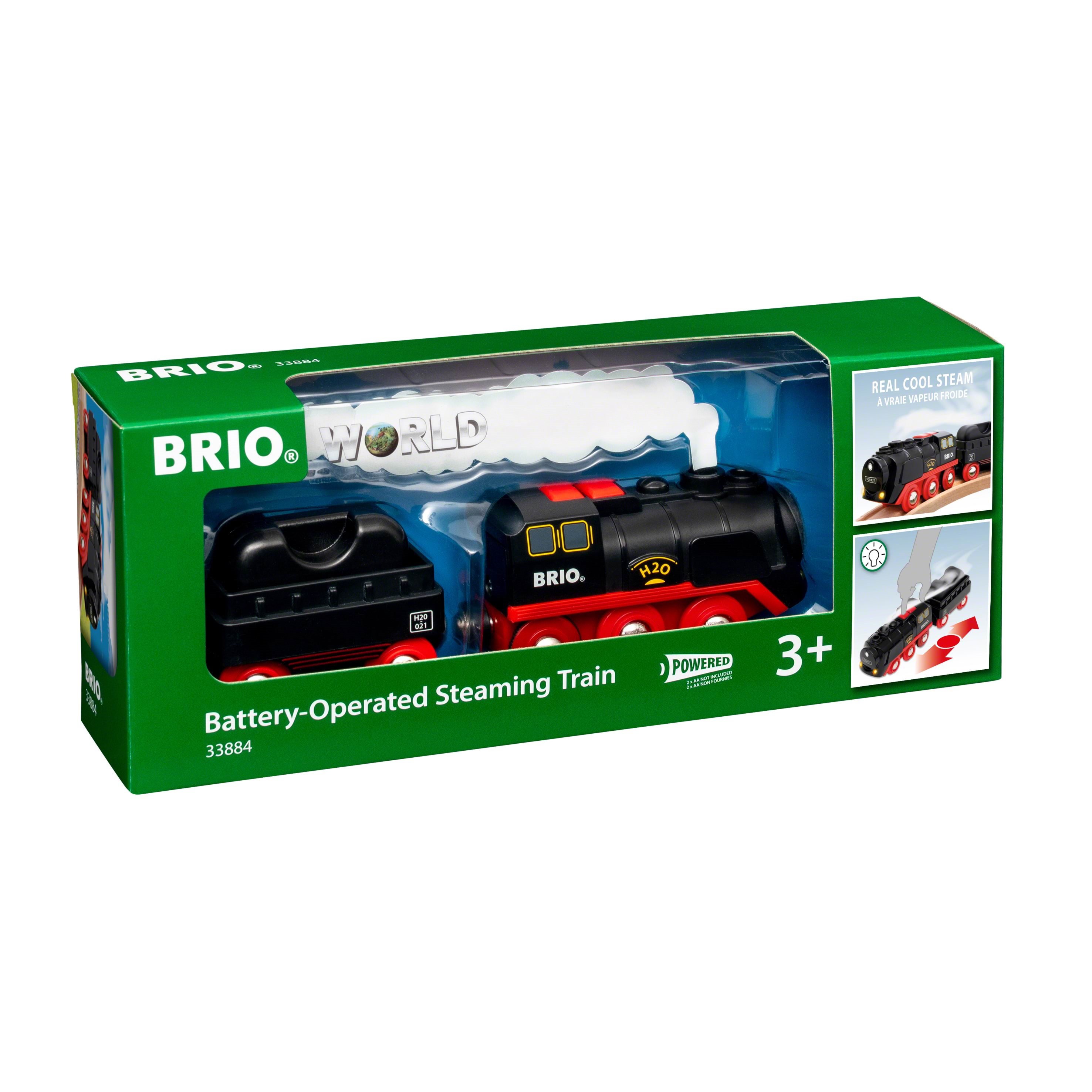 Brio 33884 Battery-operated Steaming Train - Brio Train