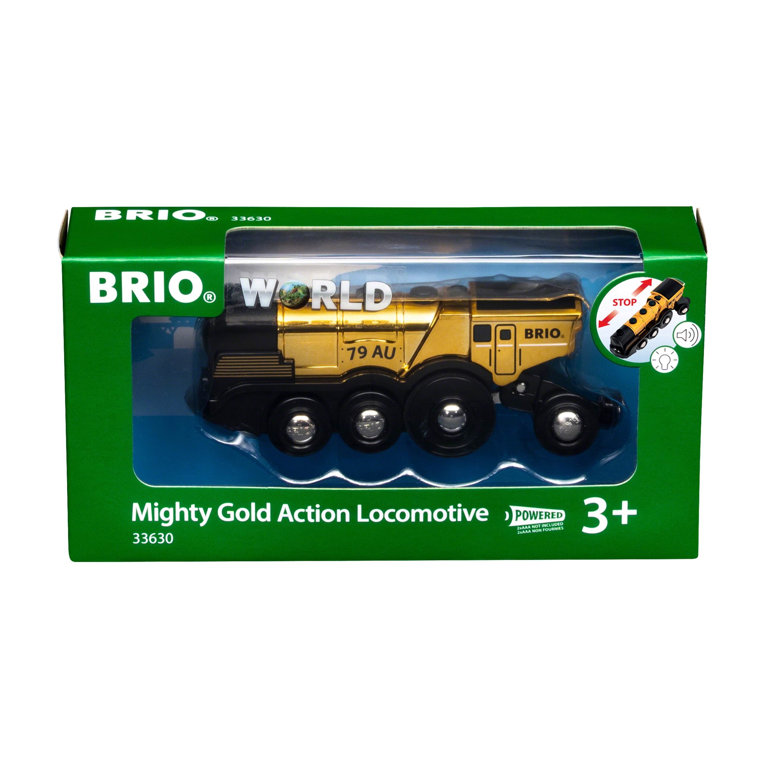 Brio Mighty Gold Action Locomotive - Brio Train 33630