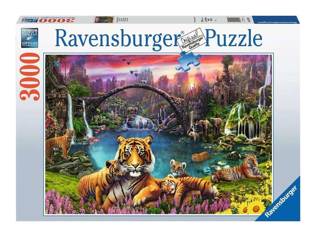 Ravensburger Tiger In Paradise Lagune 3000p - Puzzle 10216719