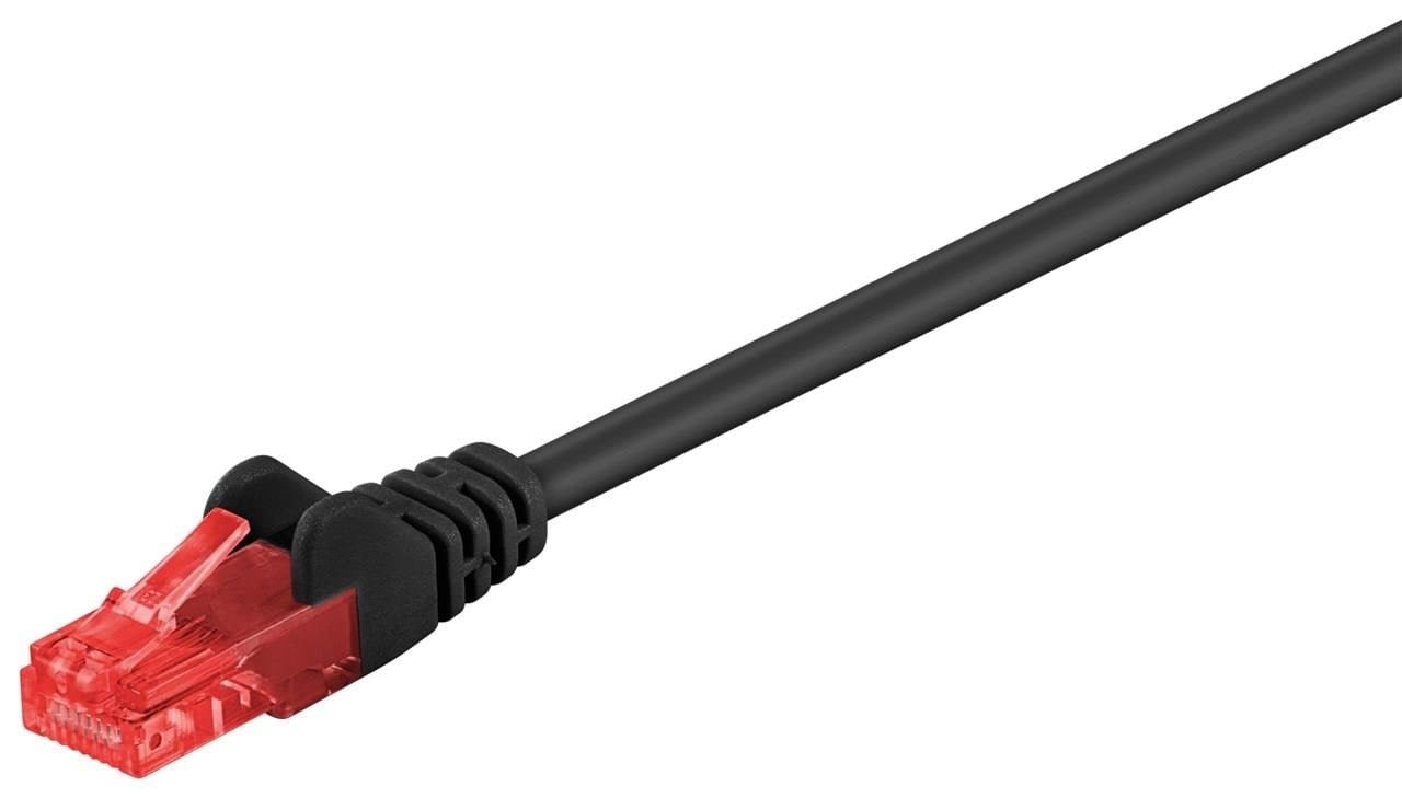 Pro Lan Cat 6 Utp - Schwarz - 15m - Netzwerk Kabel