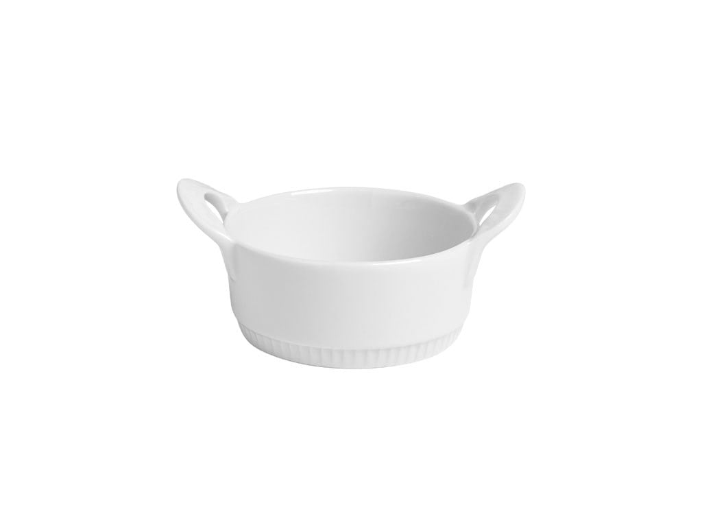 Pillivuyt Toulouse Bowl With Handle 11 cm 23 cl White - Tischgedeck