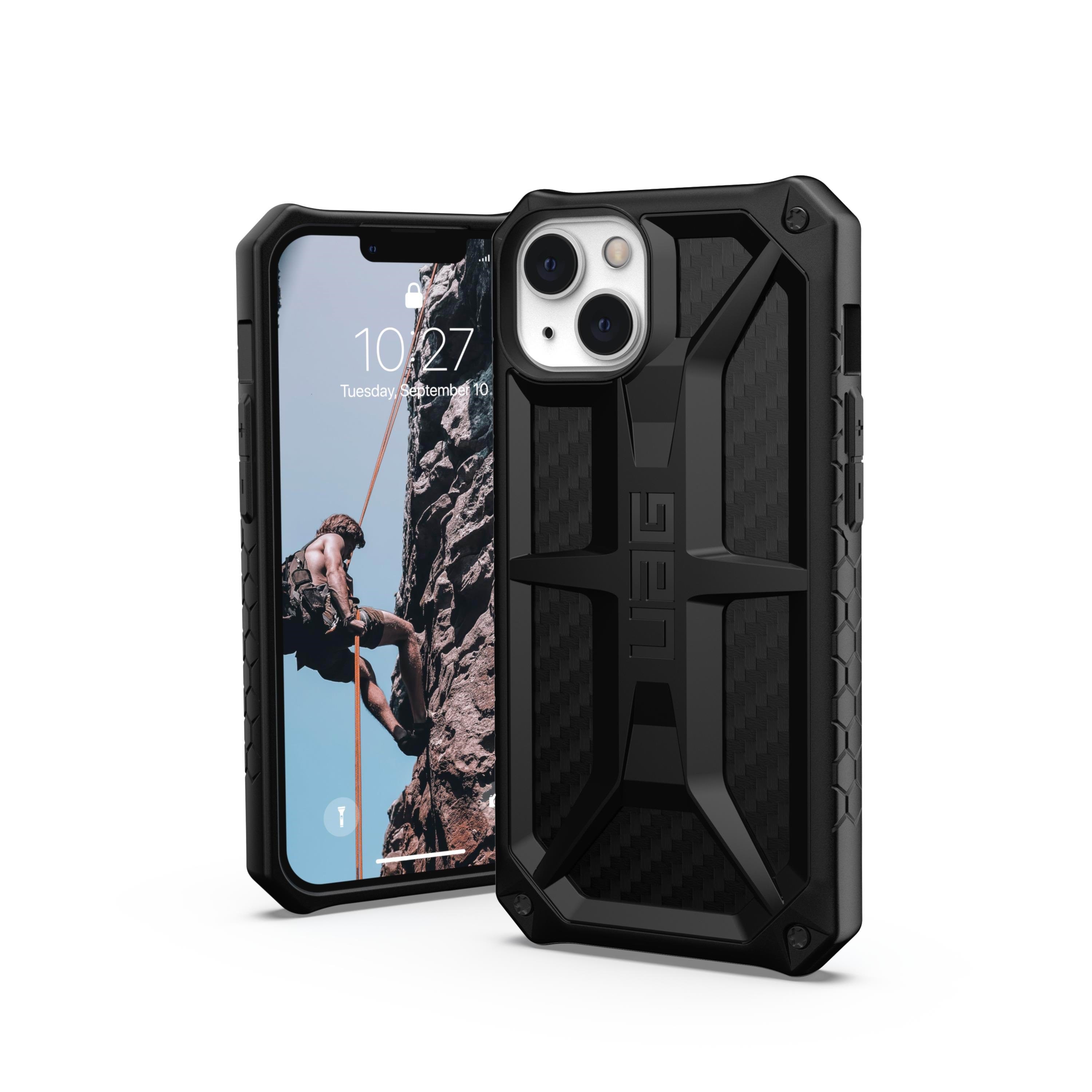 Uag Monarch Carbon Fiber - Iphone 13 - Handys Cover Cases 113171114242