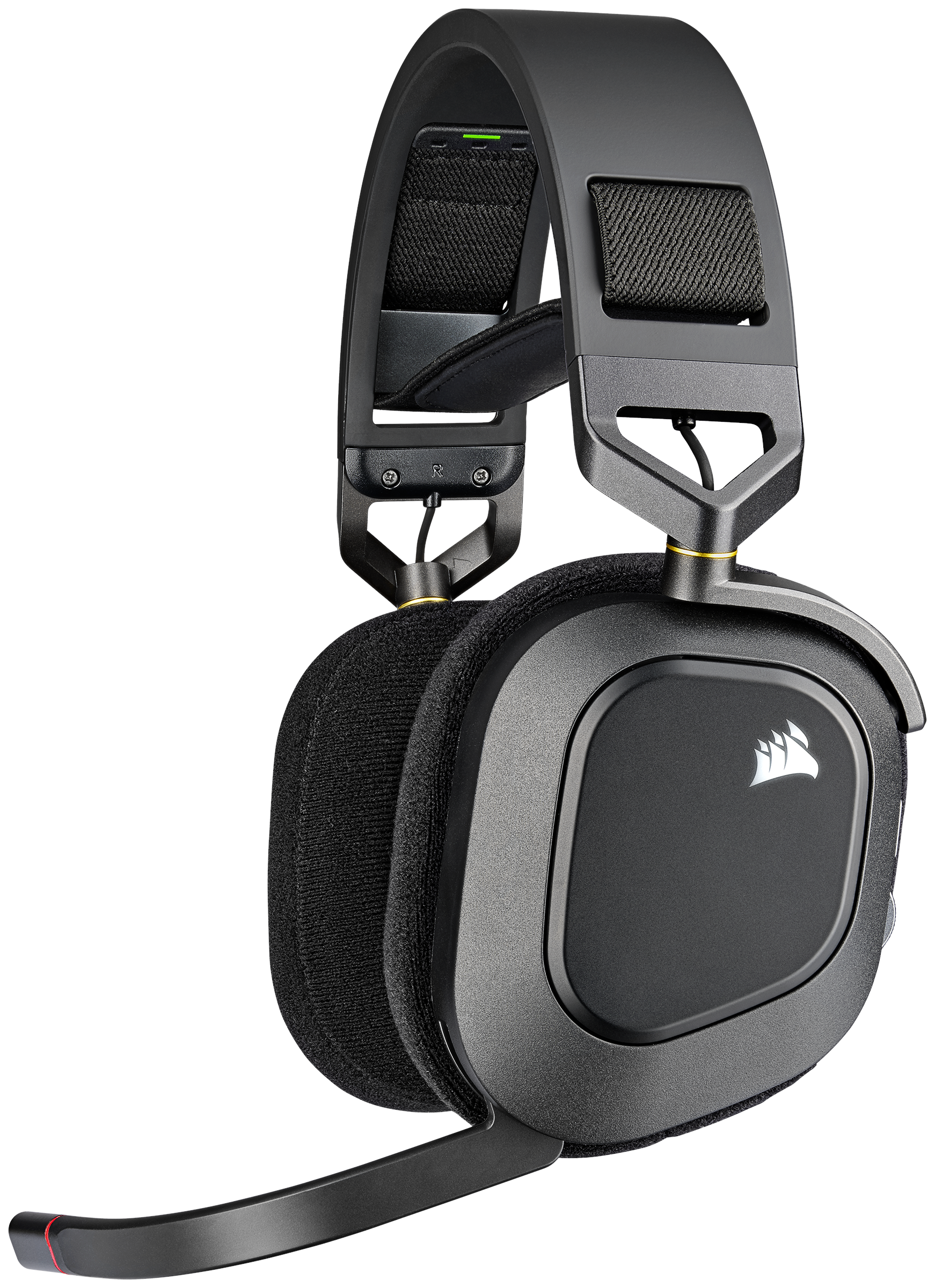 Kopfhörer - Corsair Hs80 Rgb Wireless - Black - Kopfhoerer/headsets Schwarz Ca-9011235-eu