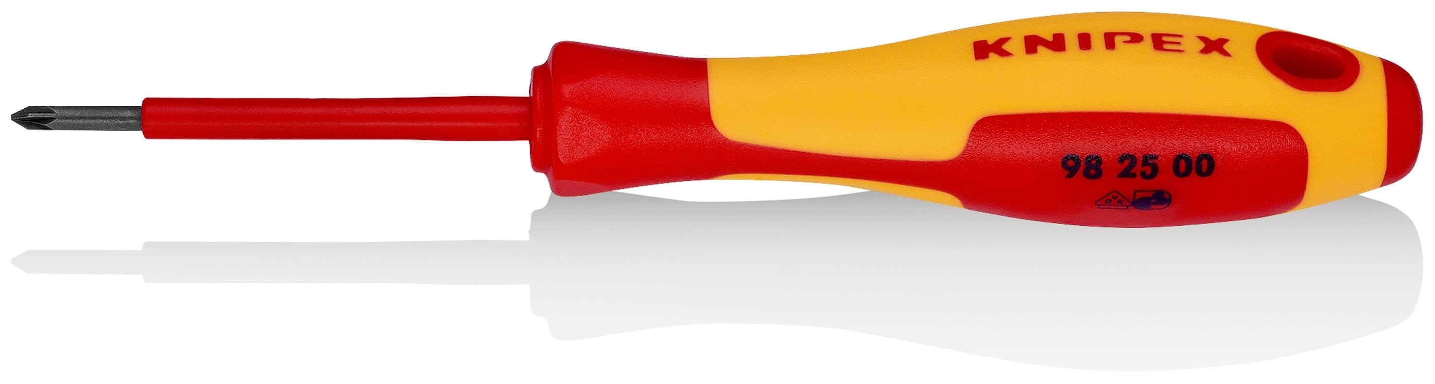 Knipex Schraubendreher Für Kreuzschlitzschrauben, Pozidriv - Werkzeuge Fuer Elektrische Arbeiten 98 25 00