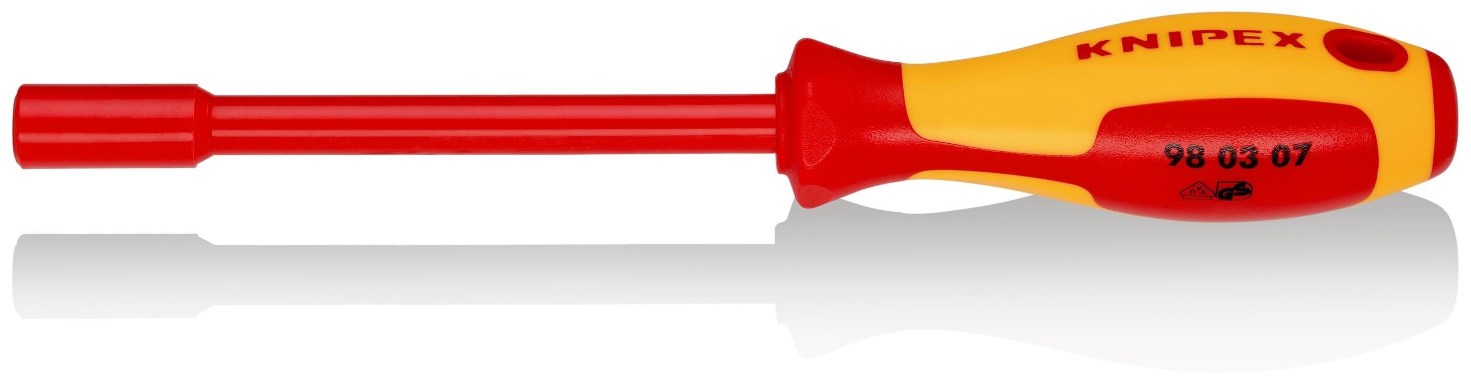 Knipex Steckschlüssel, Mit Schraubendreher-griff - Werkzeuge Fuer Elektrische Arbeiten 98 03 07
