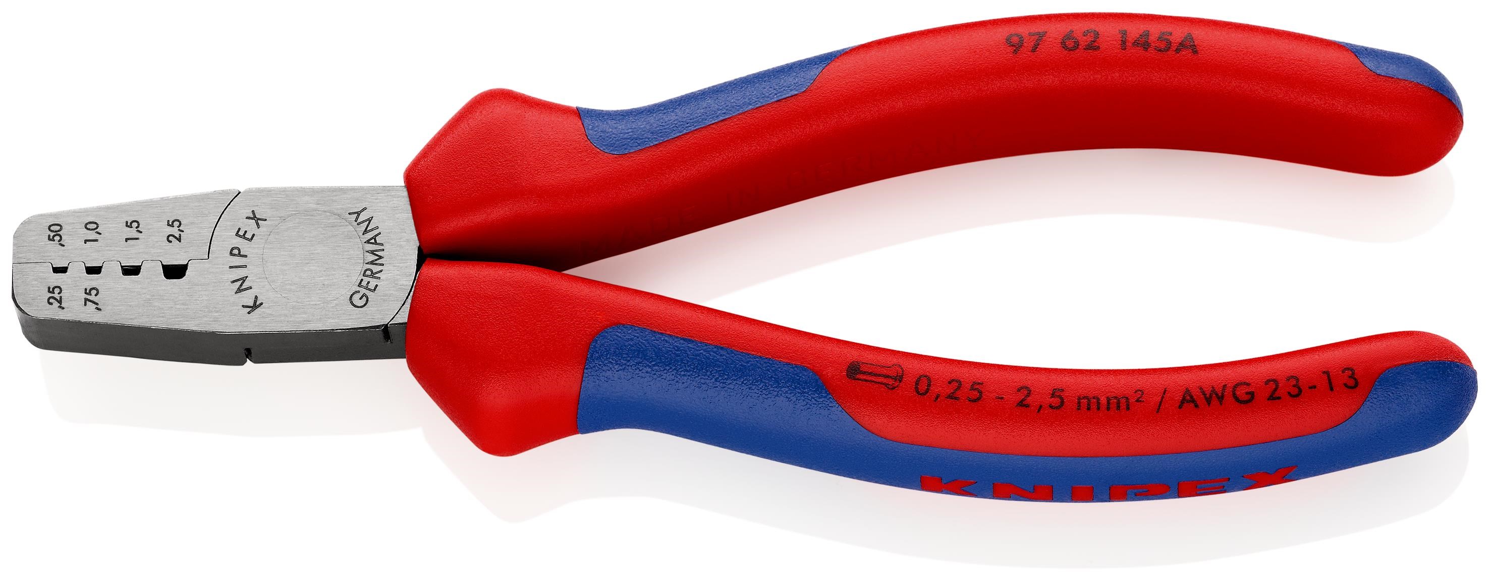 Knipex Crimpzangen Für Aderendhülsen, Mit Trapez-crimp - Handwerkzeuge
