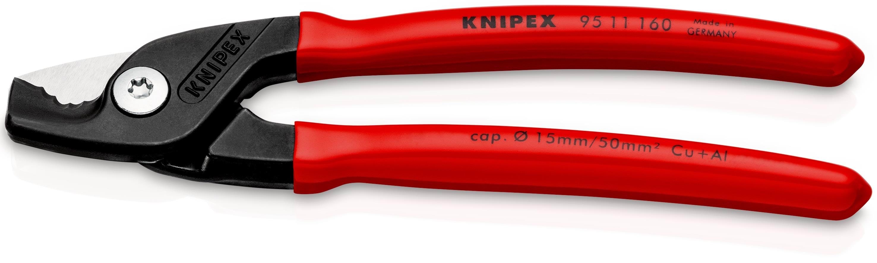 Knipex Stepcut, Kabelscheren Mit Stufenschnitt - Haus Garten 95 11 160