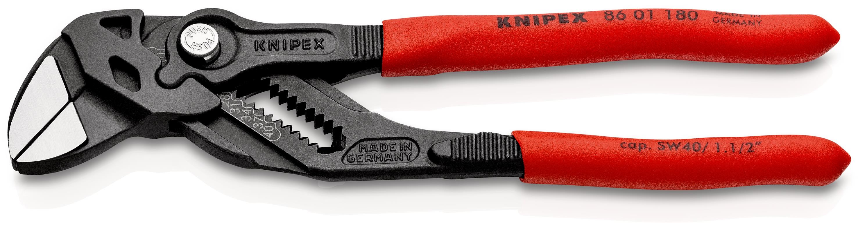 Knipex Zangenschlüssel, Zange Und Schraubenschlüssel in Einem Werkzeug - Handwerkzeuge 86 01 180