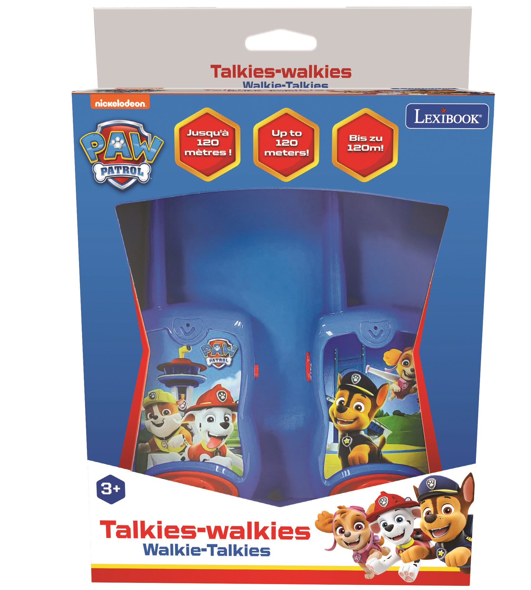Paw Patrol Walkie Talkie 120m - Rollenspiele