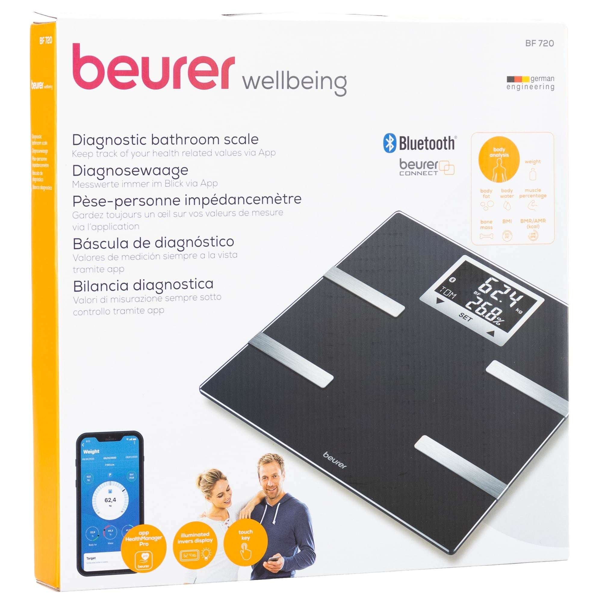 Beurer Badezimmerwaage BF 720 - Bathroom Scale - Personenwaagen
