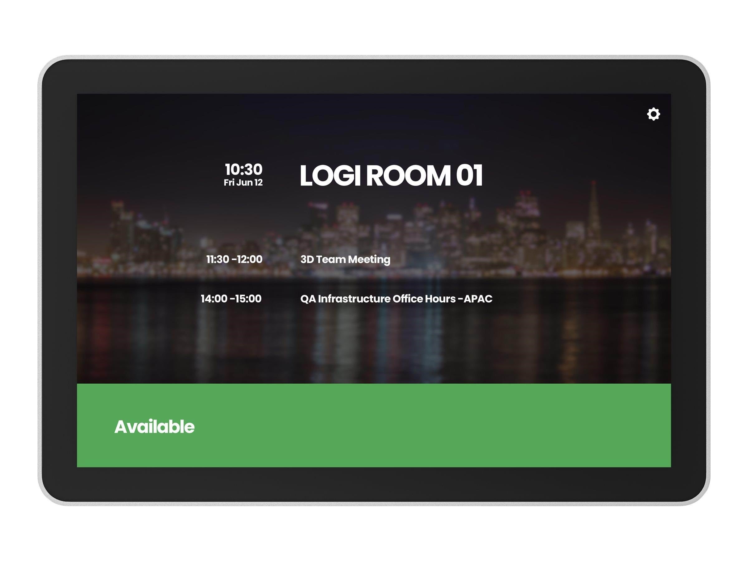 Logitech Tap Scheduler Purpose-built Scheduling Panel For Meeting Rooms - Videokonferenz