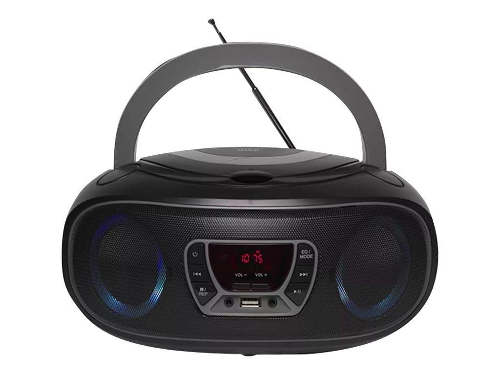 Denver Tcl-212bt - Black - Boombox - CD - FM - Usb - Bluetooth - CD Player