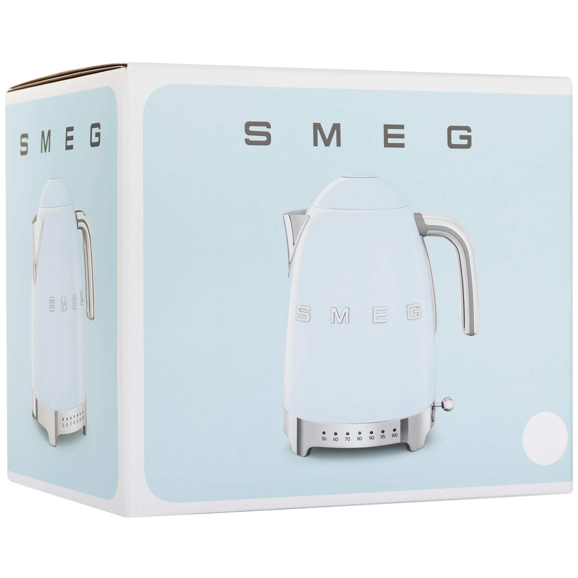 Smeg Wasserkocher 50's Style - Weiß - 2400 W Klf04wheu