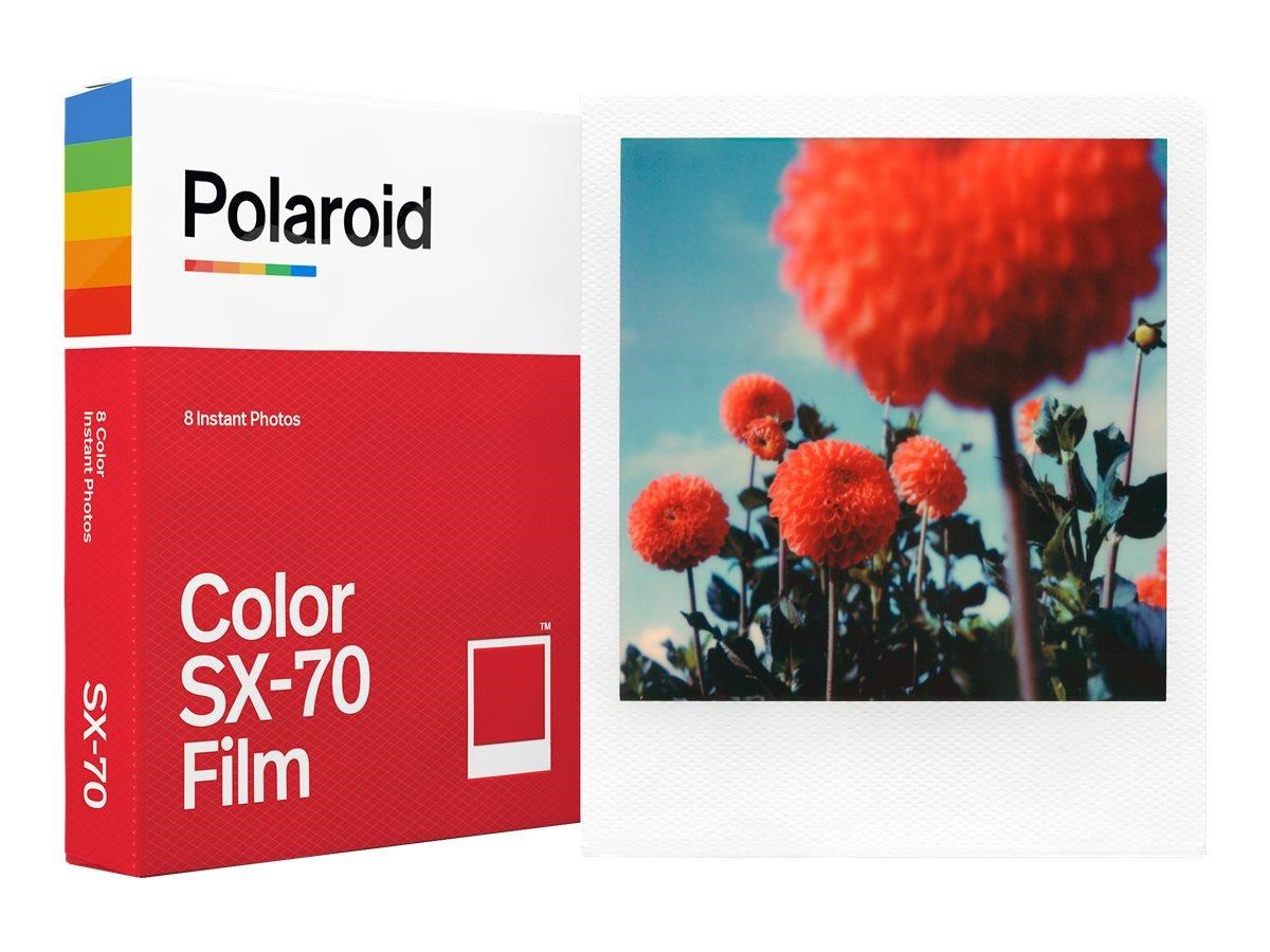 Polaroid Color Film Sx-70 Type (8 Exposures) - White Frame - Photo Film 006004