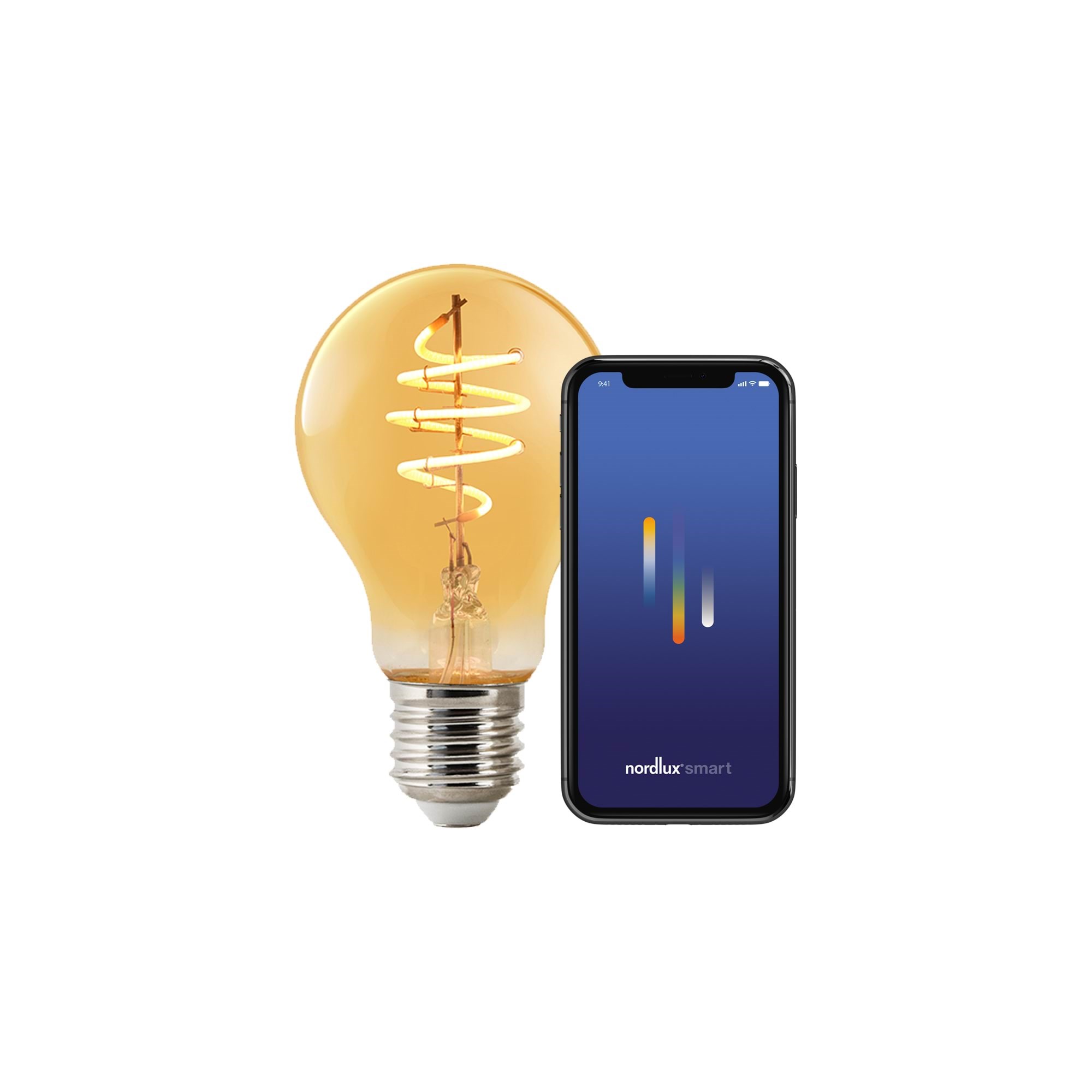Nordlux Smart E27 Deco A60 Leuchtmittel Bernstein - Smart Home 2170102747