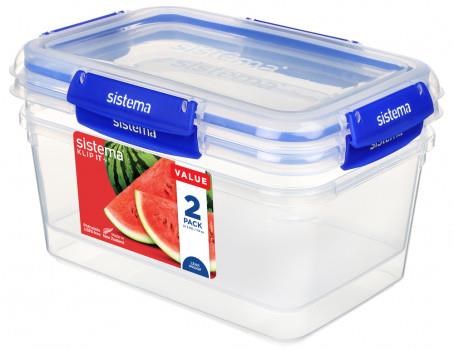 Sistema Rectangle Klip It Plus 2 Pack 3.35 L - Kuechenzubehoer 881832