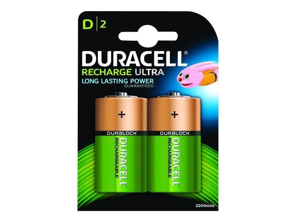 Duracell D Rechargeable Batteries Nimh (Pack-2) - Batterien Und Akkus