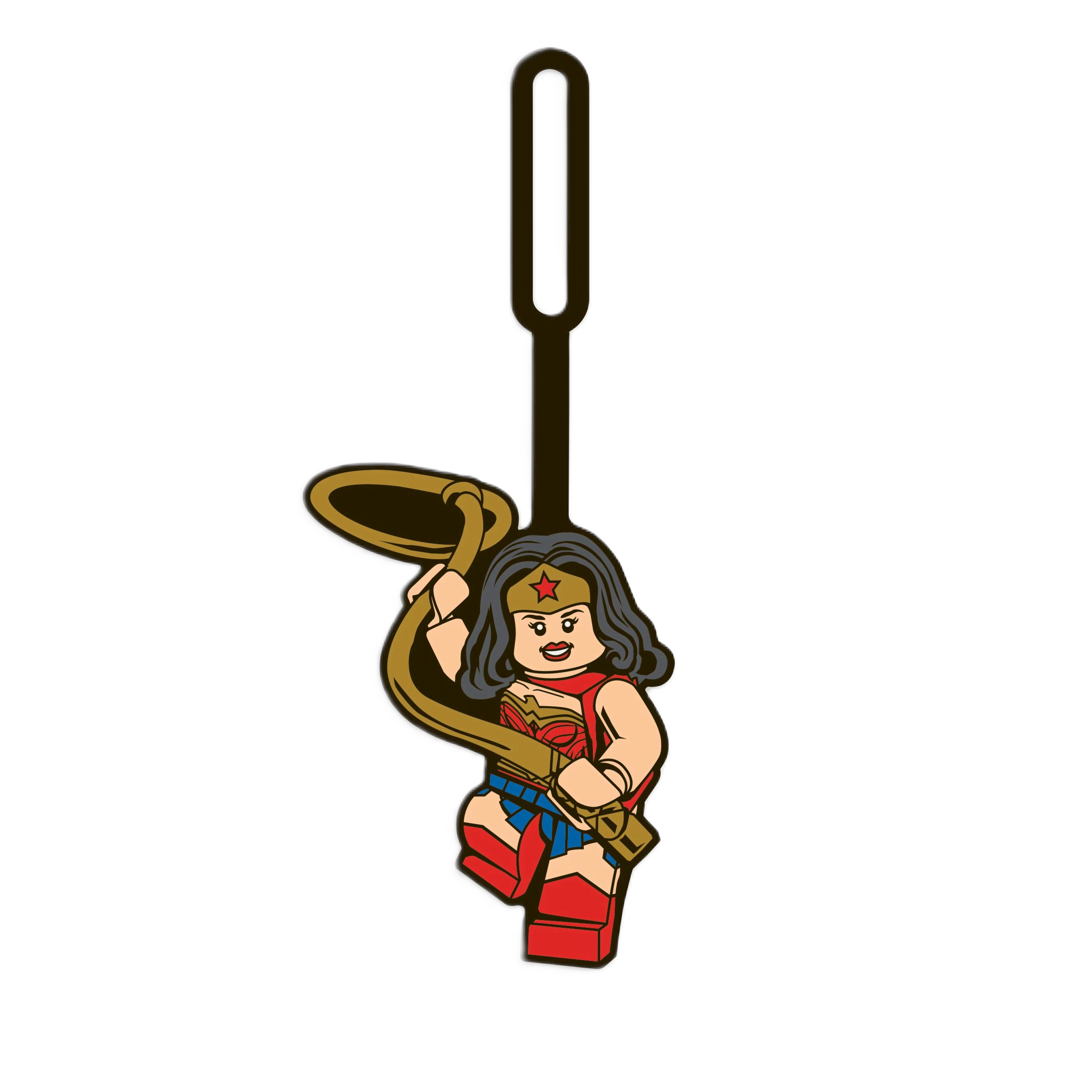 Lego DC Bag Tag Wonder Woman - Schul Zubehoer