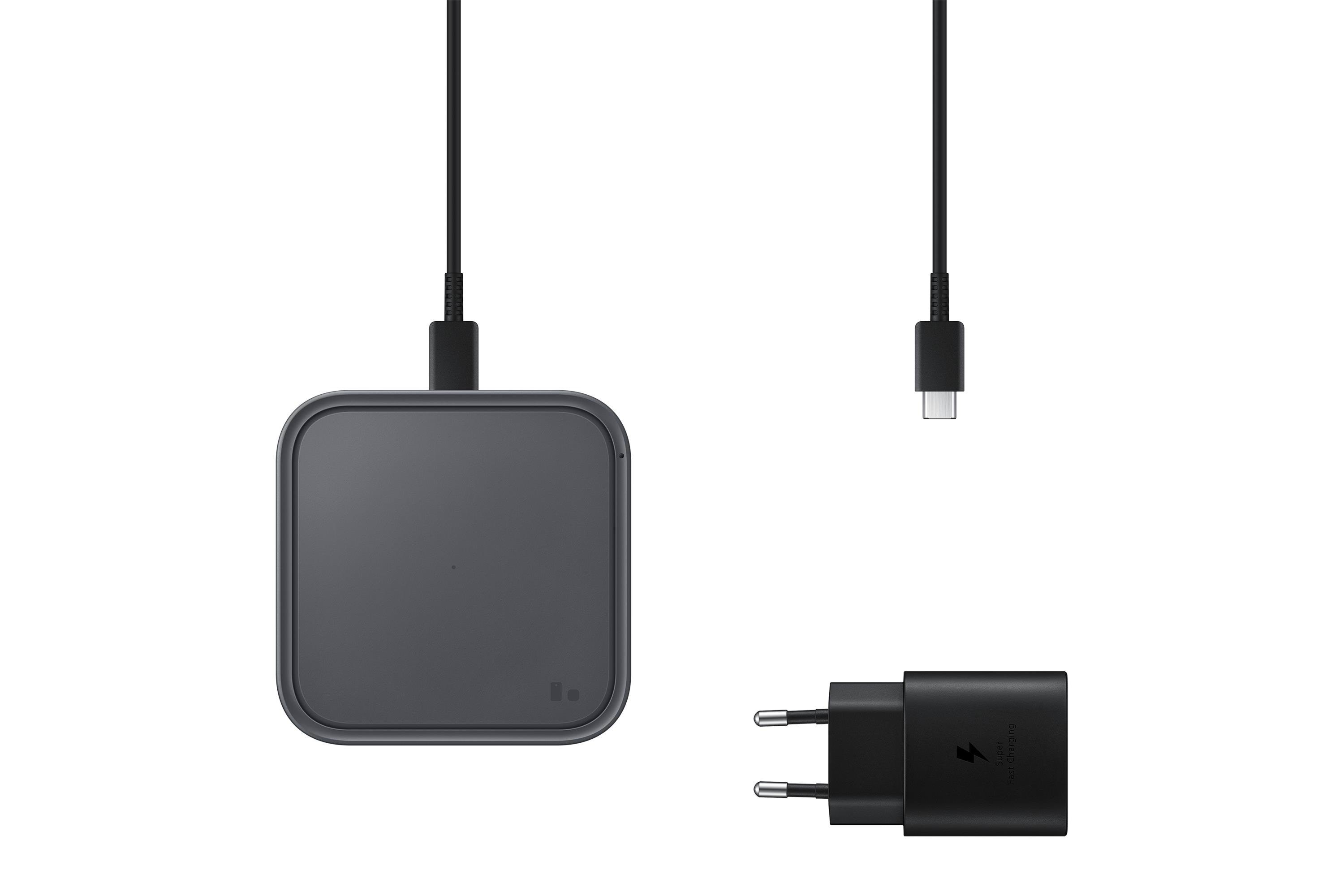 Samsung Wireless Charger Pad (Incl. Power Adapter) - Black - Handys Adapter Und Ladegeraete Ep-p2400tbegeu