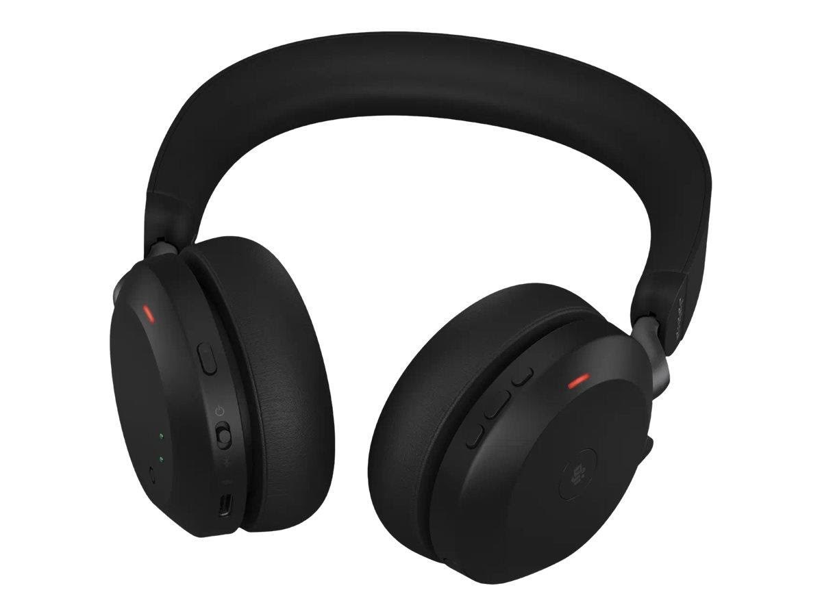 Kopfhörer - Jabra Evolve2 75 Link380c MS Stereo Black - Kopfhoerer/headsets