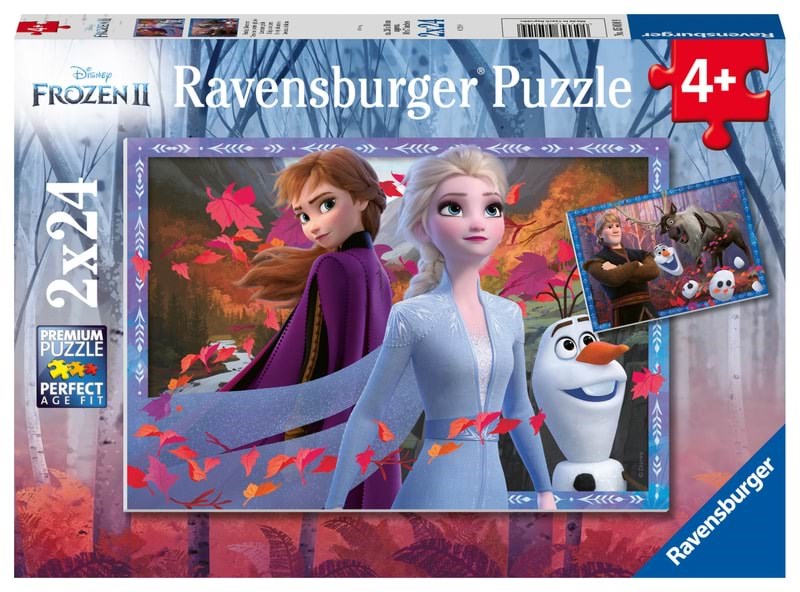 Ravensburger Frosty Adventures 2x24 - Puzzle