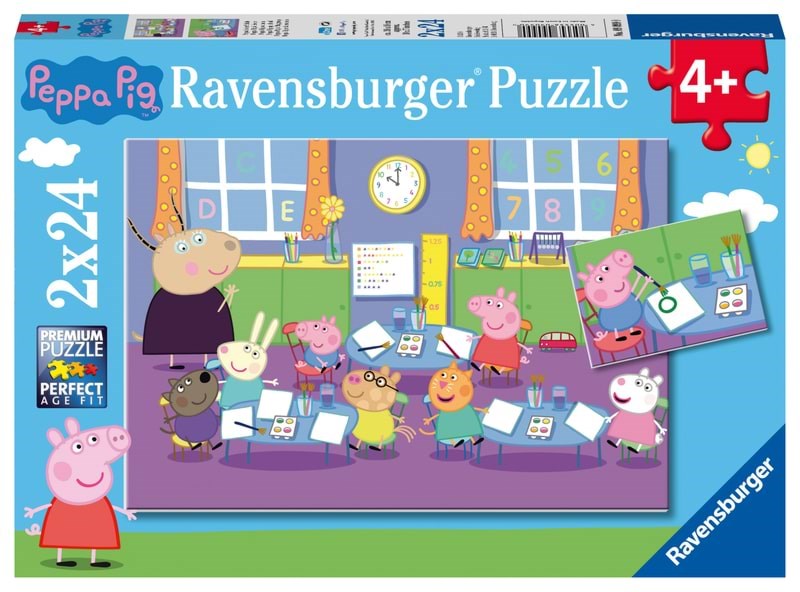 Ravensburger Peppa Pig 2x24p - Puzzle 10109099