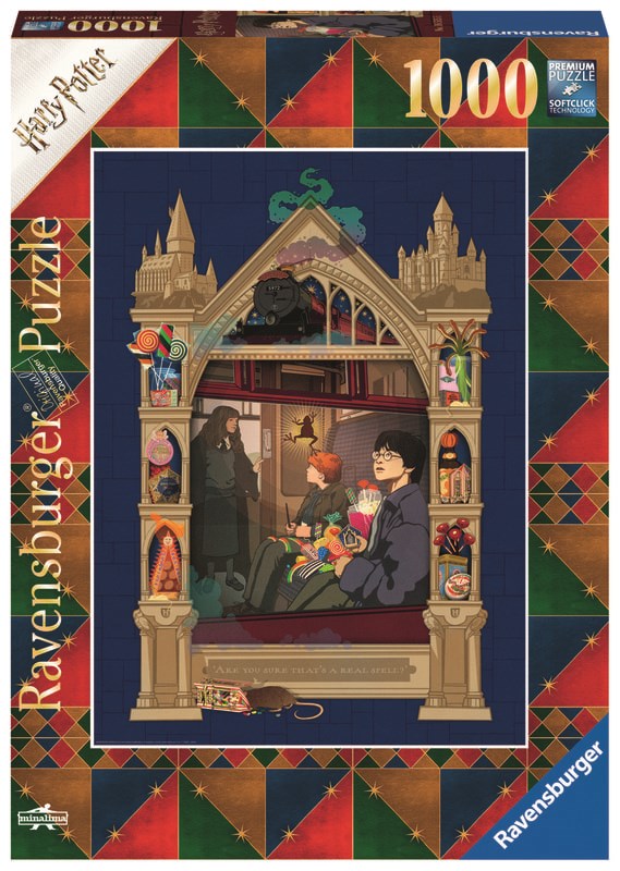 Ravensburger Harry Potter Hogwarts 1000p - Puzzle