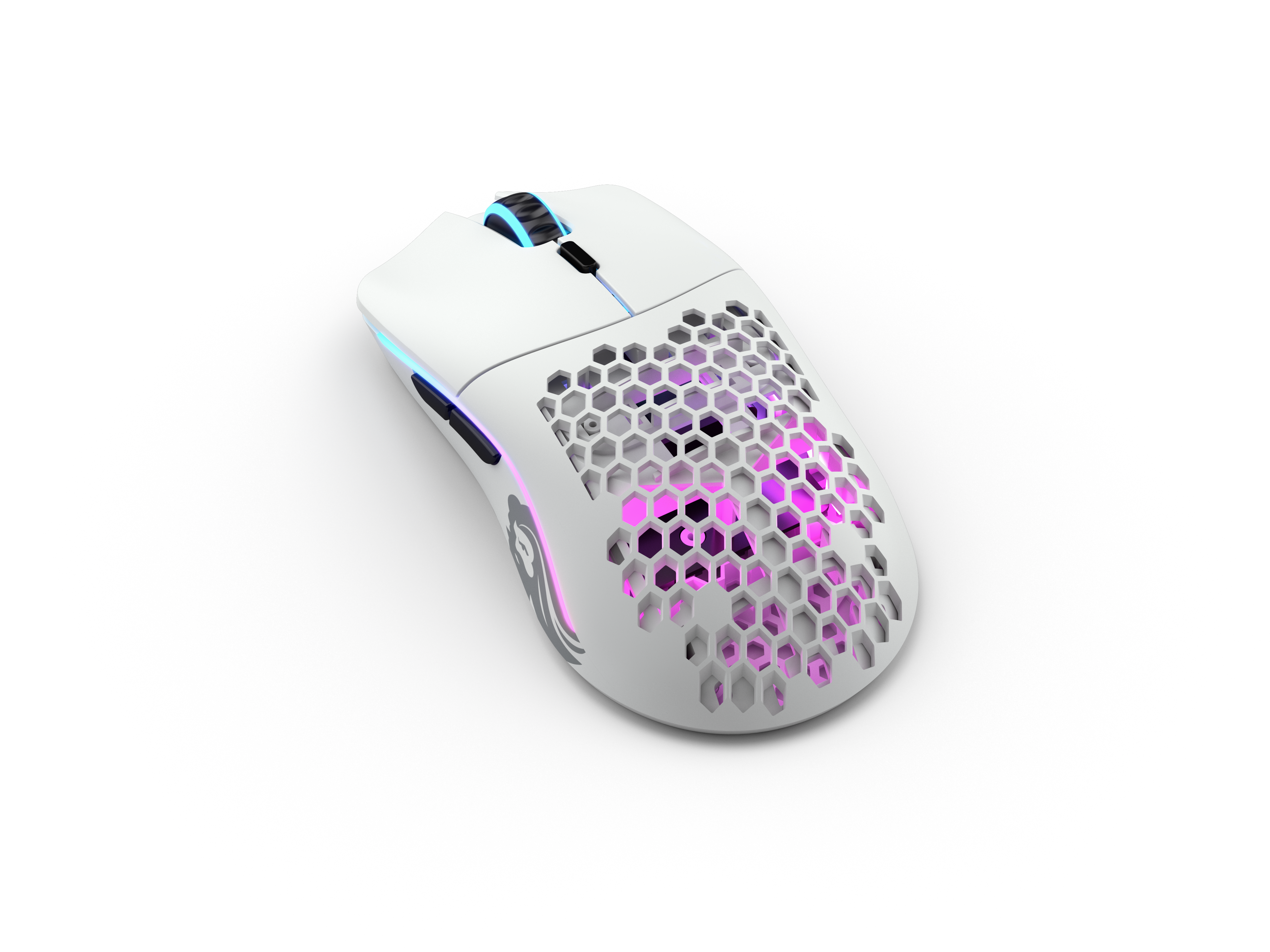 Glorious Model O- Wireless - Matte White - Gaming Maus (Weiß Mit Rgb Licht) Glo-ms-omw-mw