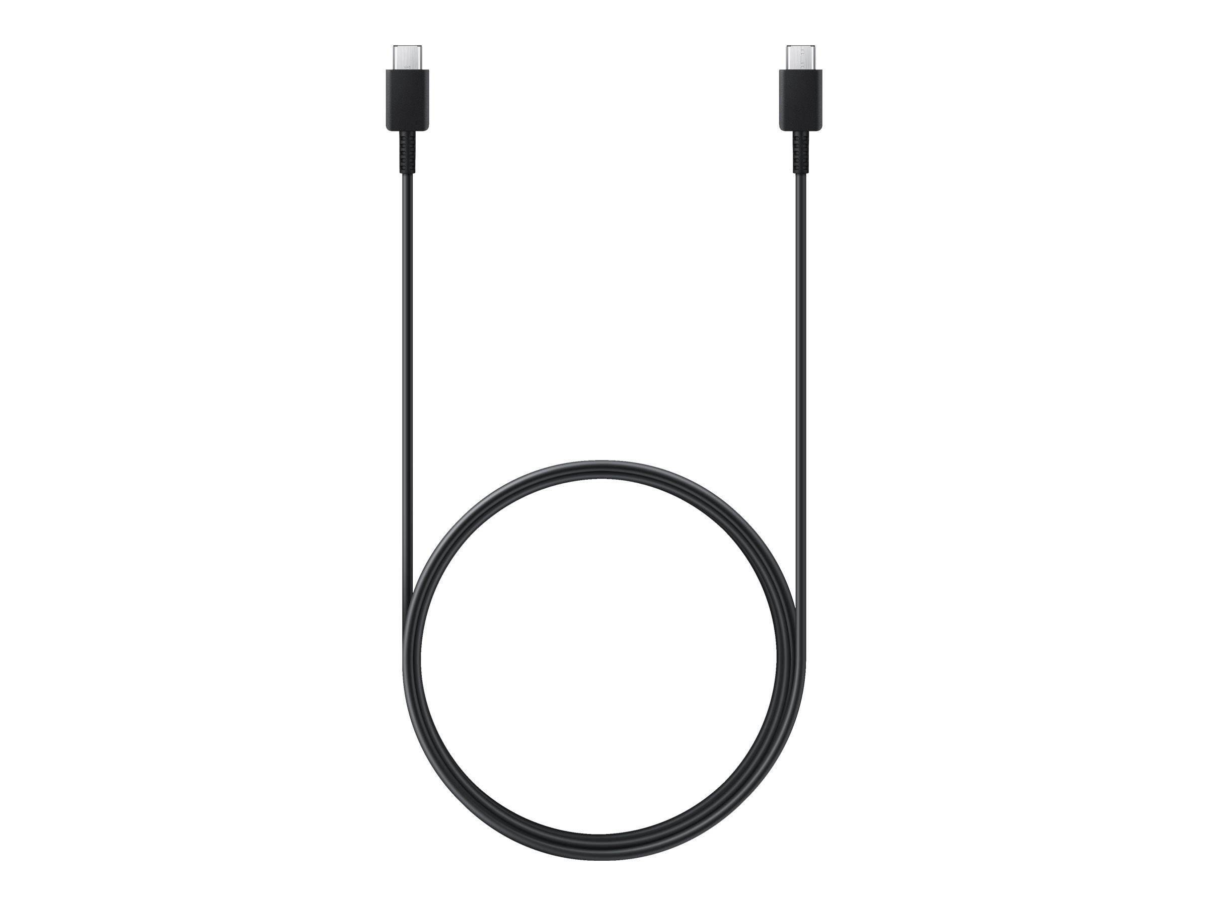 Samsung 1.8m Cable (3A) - Black - Usb Kabel Schwarz Ep-dx310jbegeu