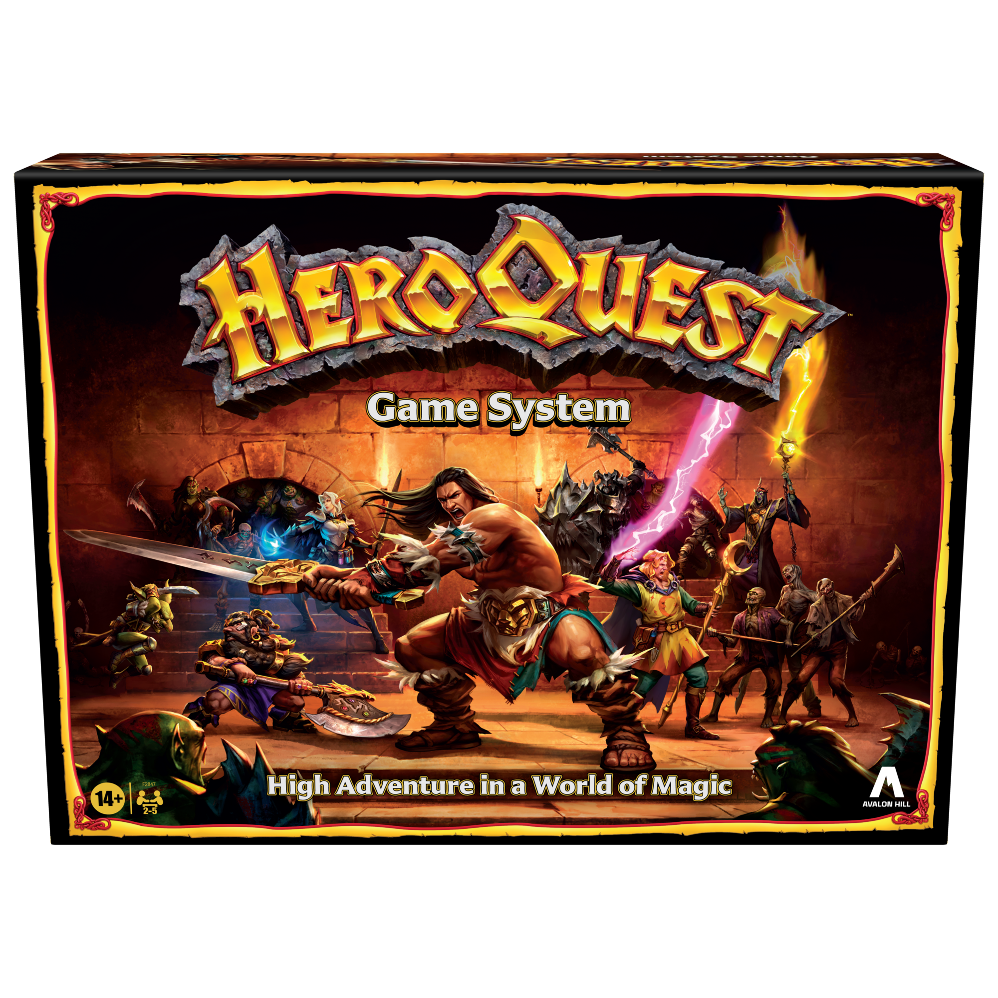 Avalon Hill Heroquest (English) - Brettspiele