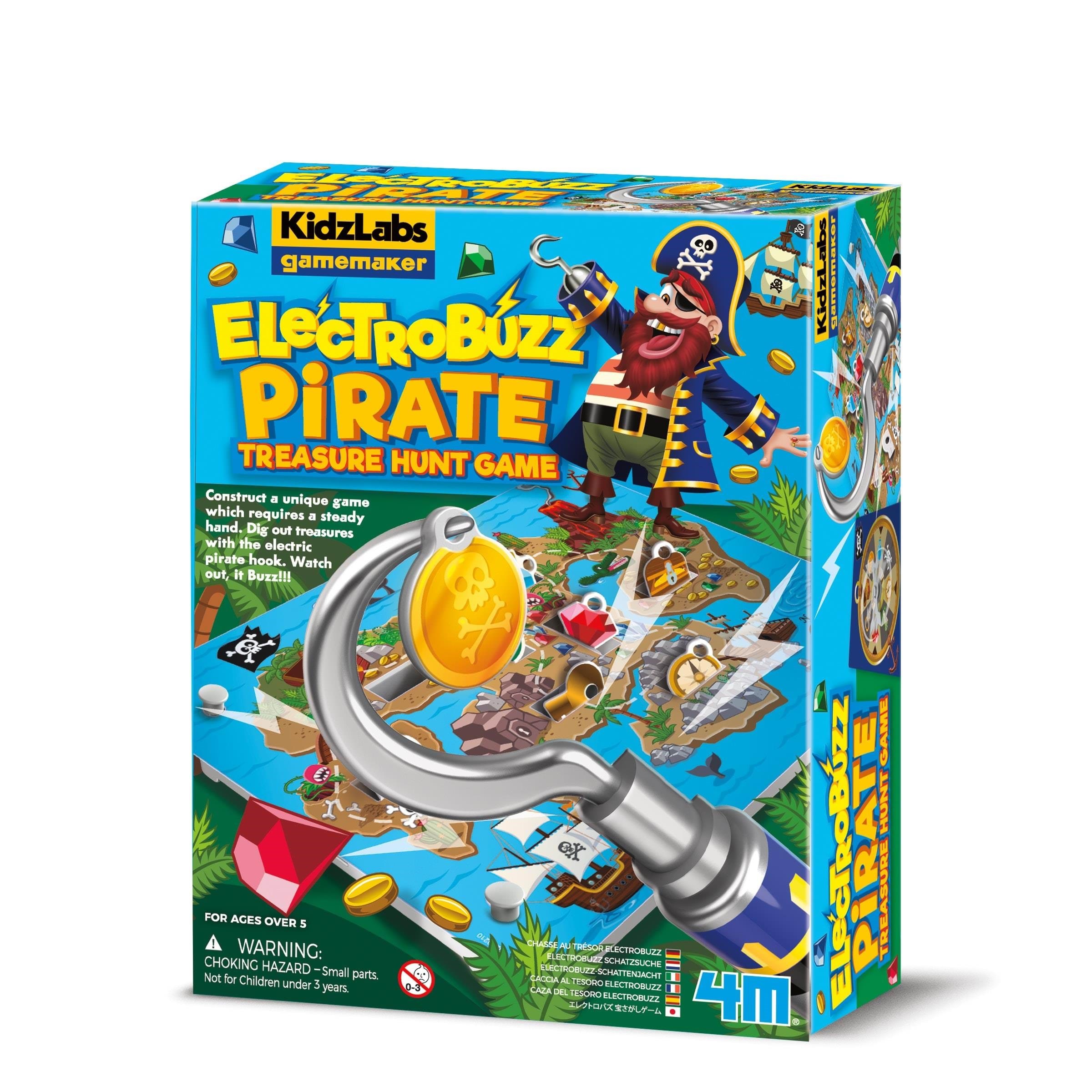 4M Kidzlabs Gamemaker/ Electrobuzz Pirate Treasure Hunt - Interaktives Spielzeug Ardunio Und Aehnliche