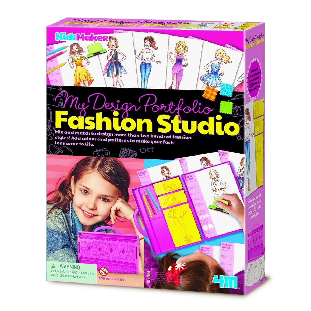 4M My Design Portfolio Fashion Studio - Interaktives Spielzeug Ardunio Und Aehnliche 4m-04720