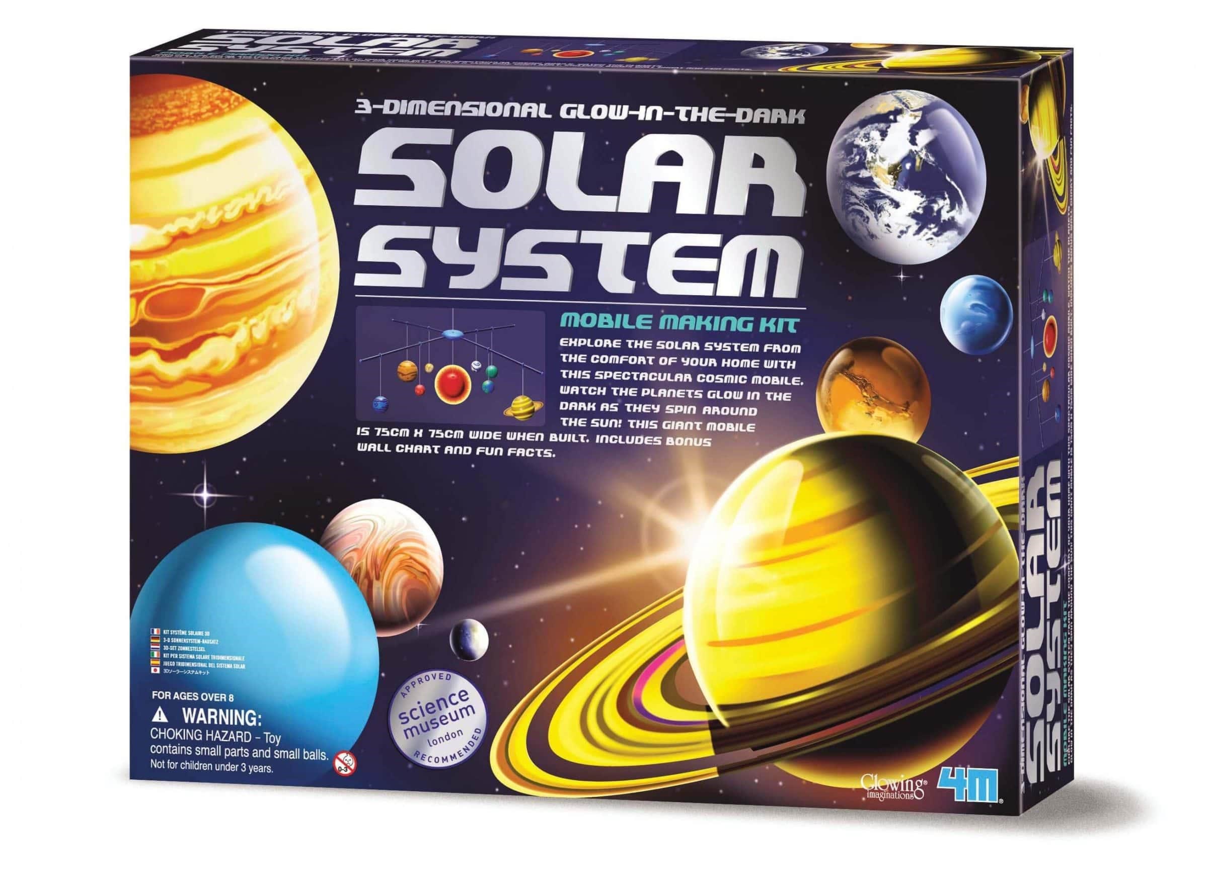 4M Kidz Labs/3d Solar System Mobile Making Kit - Interaktives Spielzeug Ardunio Und Aehnliche 4m-5520